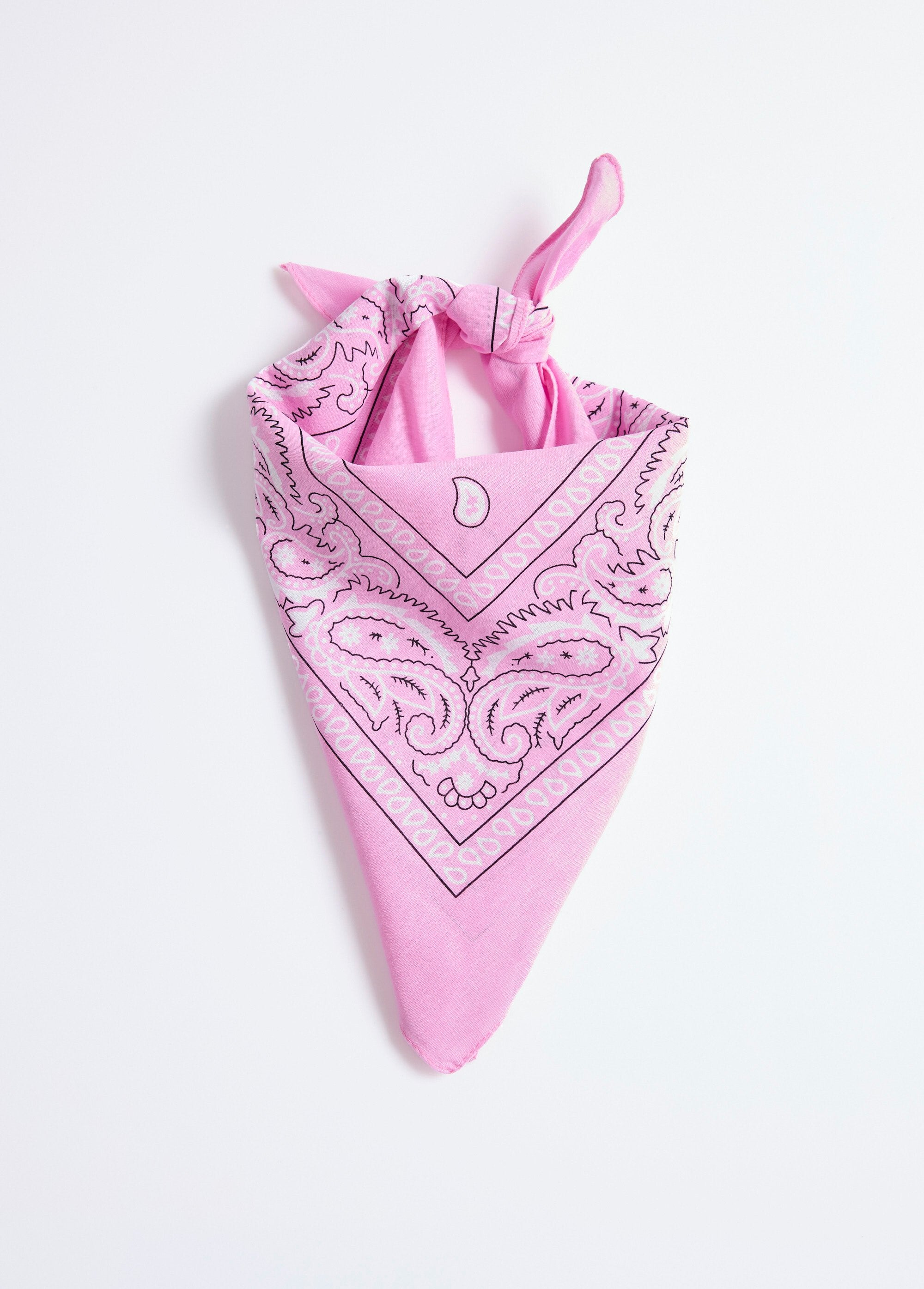 Vierkante_bandana_sjaal_Rose_clair_FA1_slim