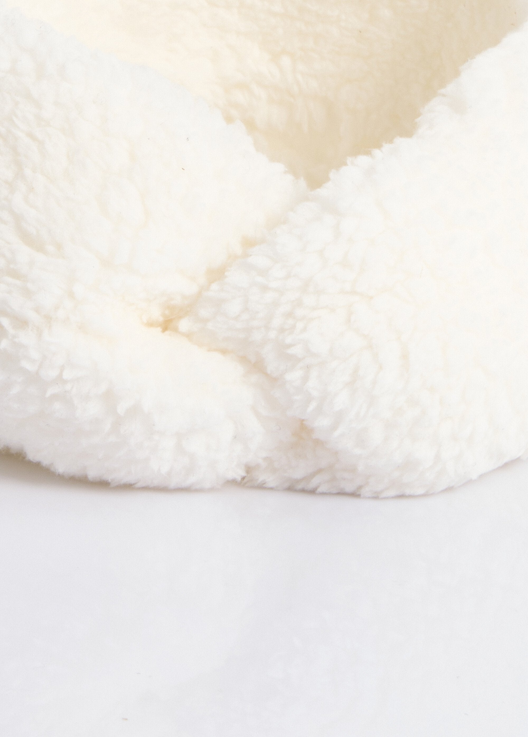 Warme_fleece_hoofdband,_effen_sherpa_stijl_Blanc_DE1_slim