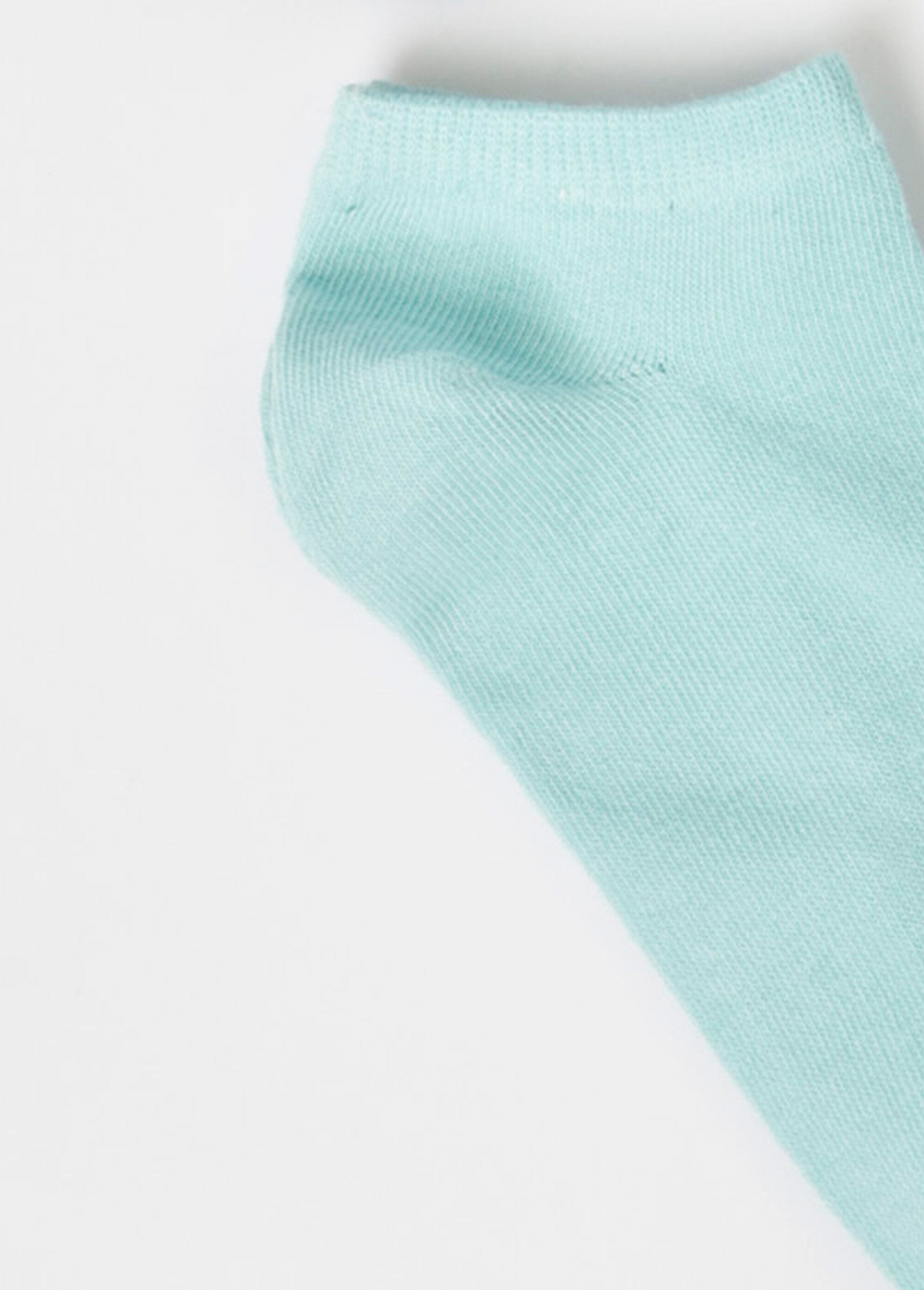 Set_van_5_lage_sokken,_pastel_Assortis_turquoise_DE2_slim