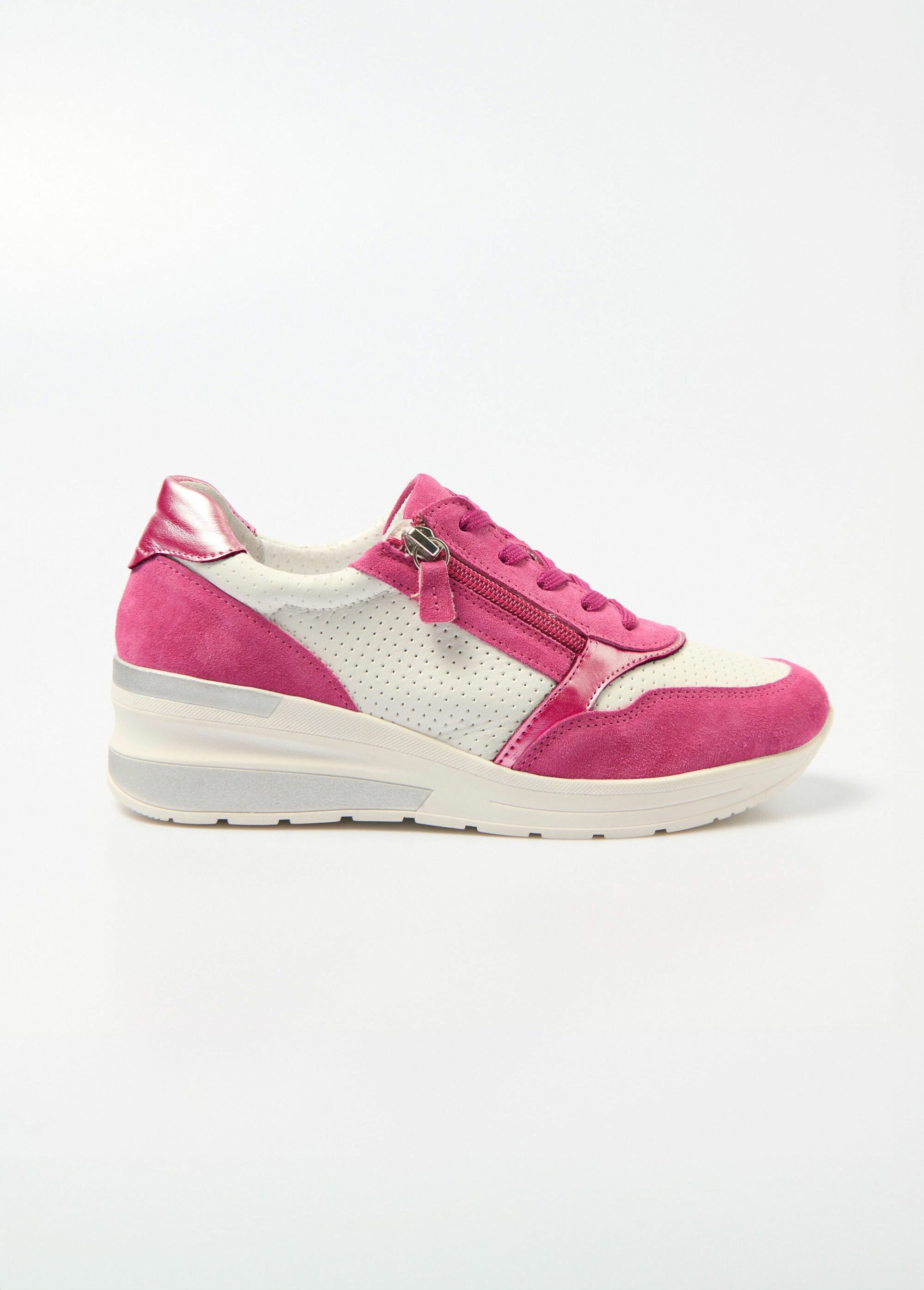 Brede_leren_sleehakken_Fuchsia_et_blanc_DR1_slim
