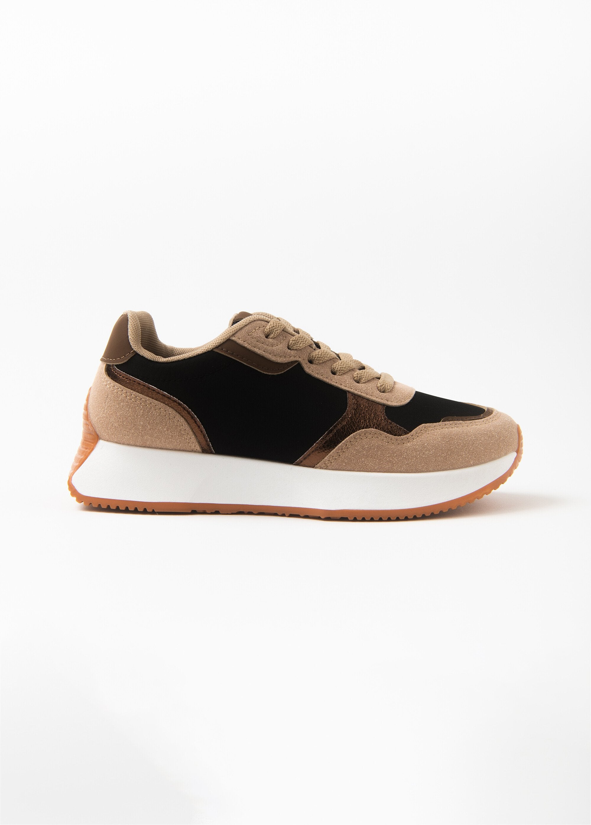 Sportschoenen_met_dikke_zool_en_iriserende_details_Beige_et_noir_DR1_slim