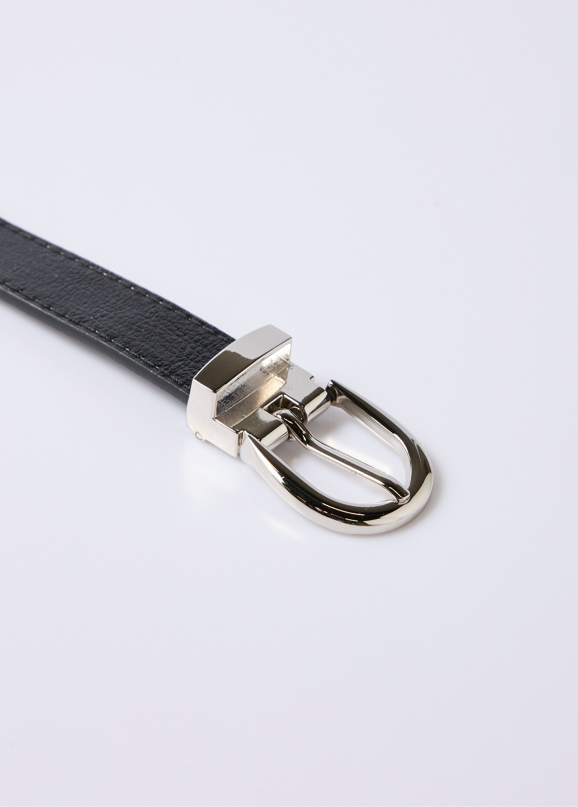 Riem_in_één_maat_met_glanzende_afwerking_Noir_DE1_slim