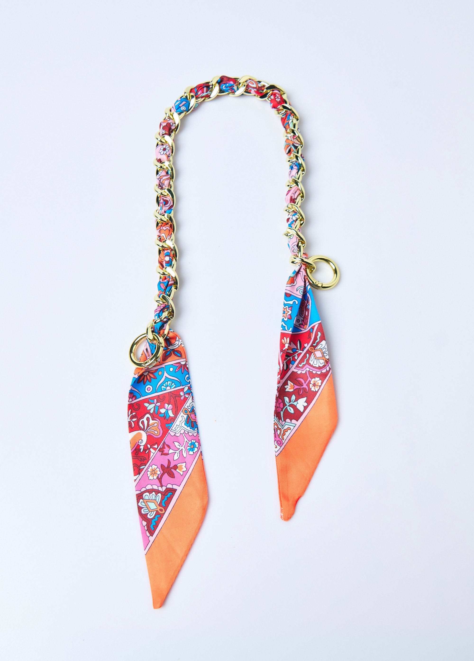 Multifunctionele_tassenketting,_gebloemde_sjaal_Dore_et_orange_FA1_slim