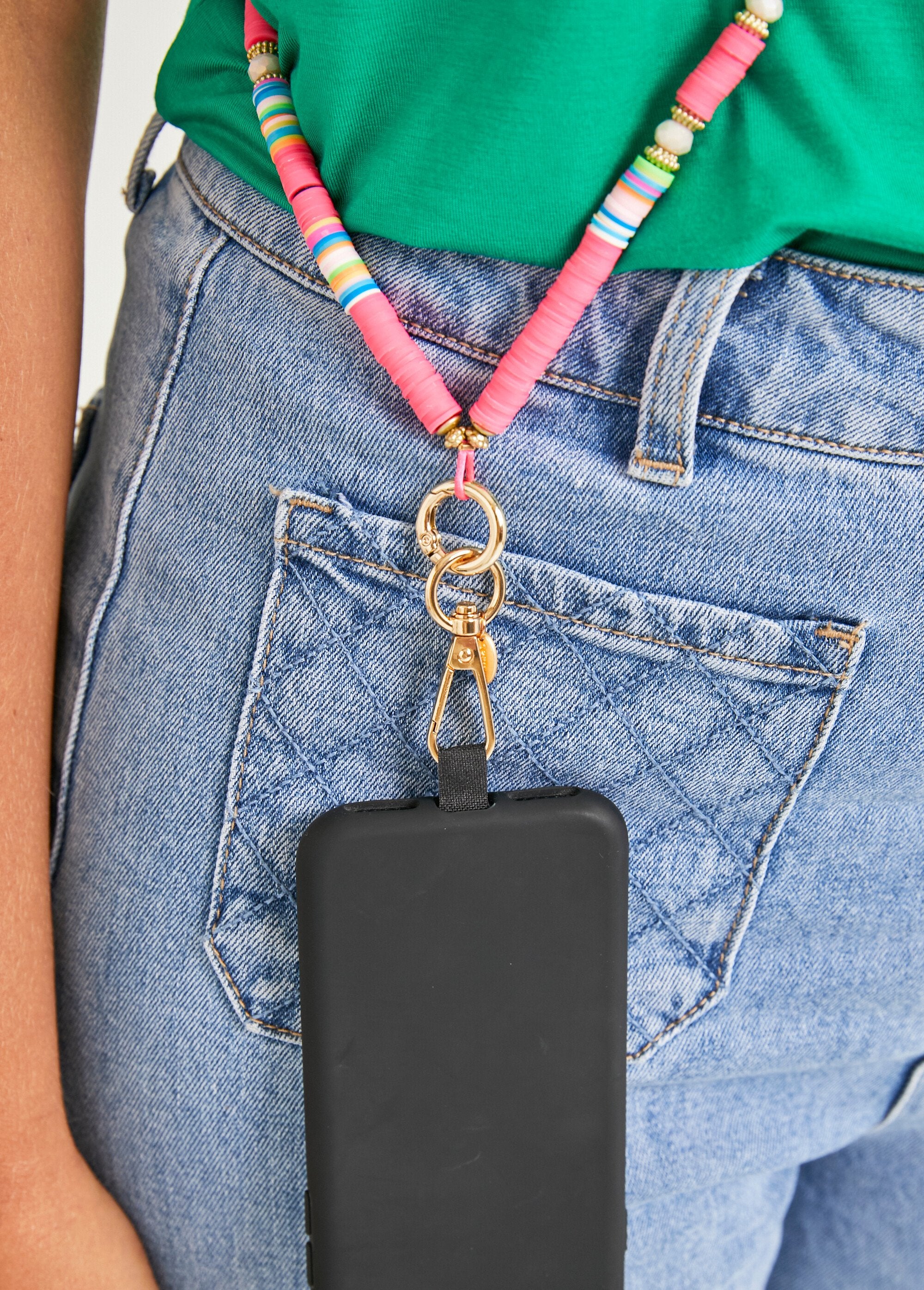 Meerkleurige_kralen_telefoonketting_Rose_fluo_DE3_slim