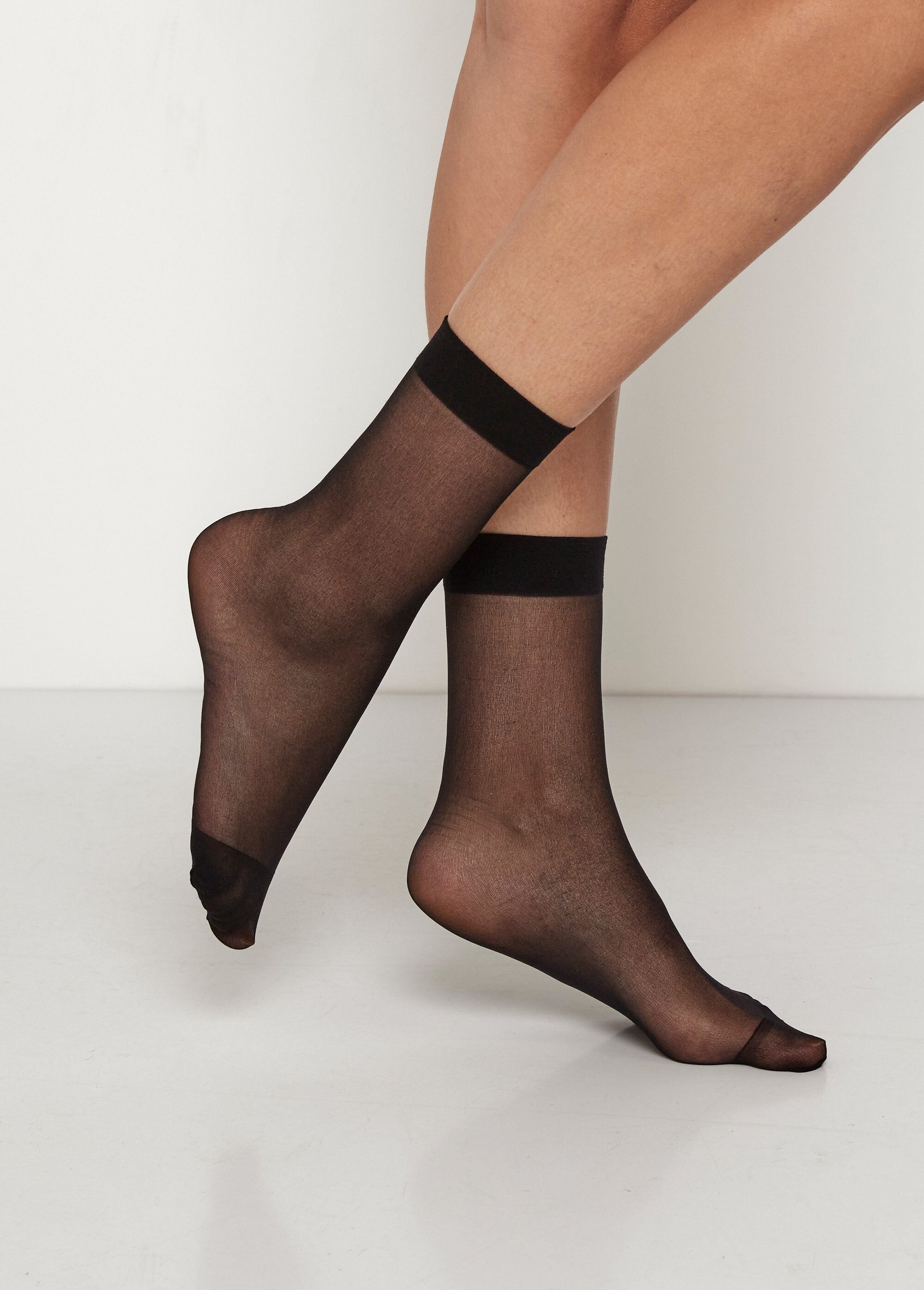 Foam_voile_sokken_Noir_DR1_slim