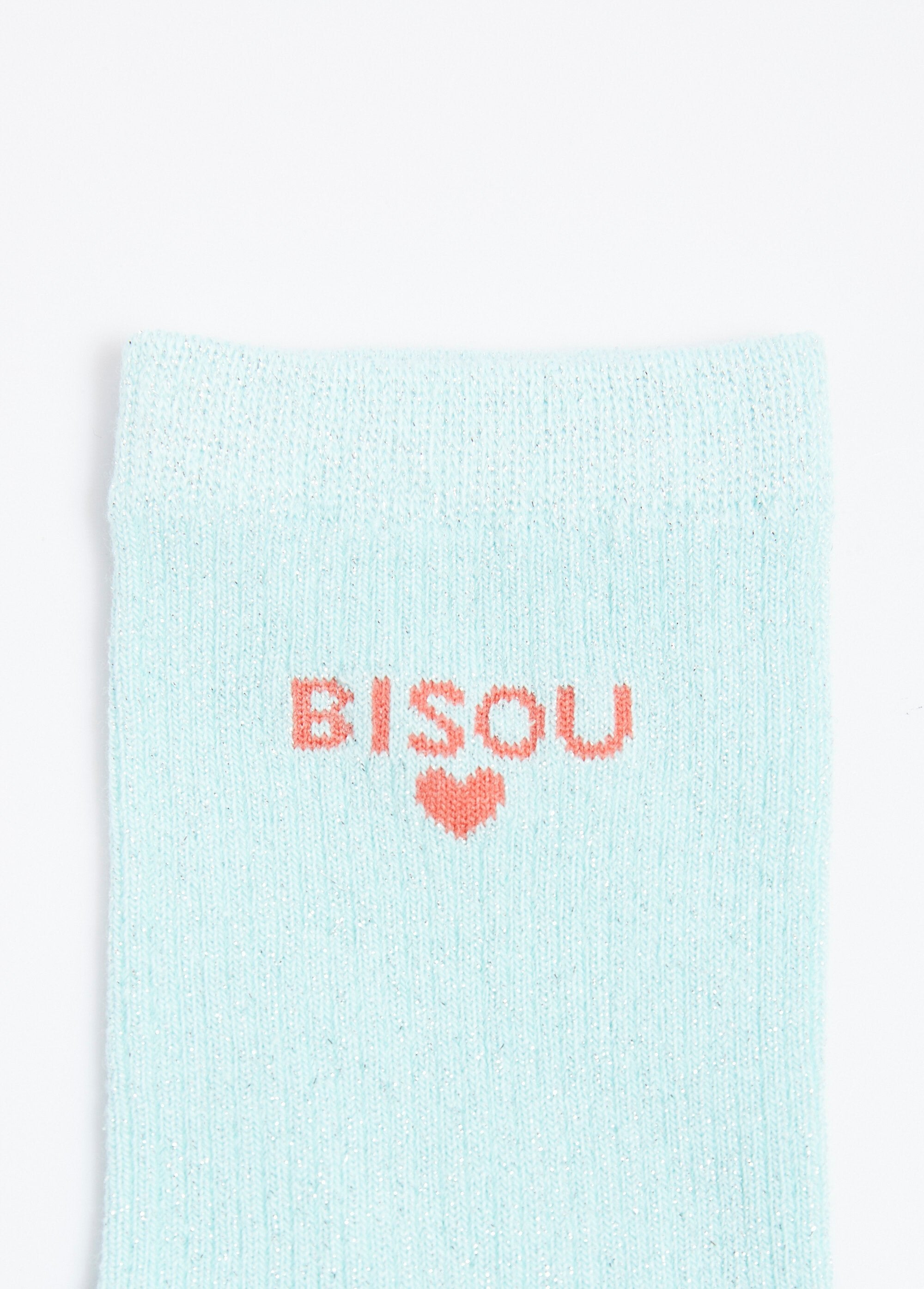 Metallic_draad_sokken_met_BISOU_boodschap_Bleu_ciel_DE2_slim