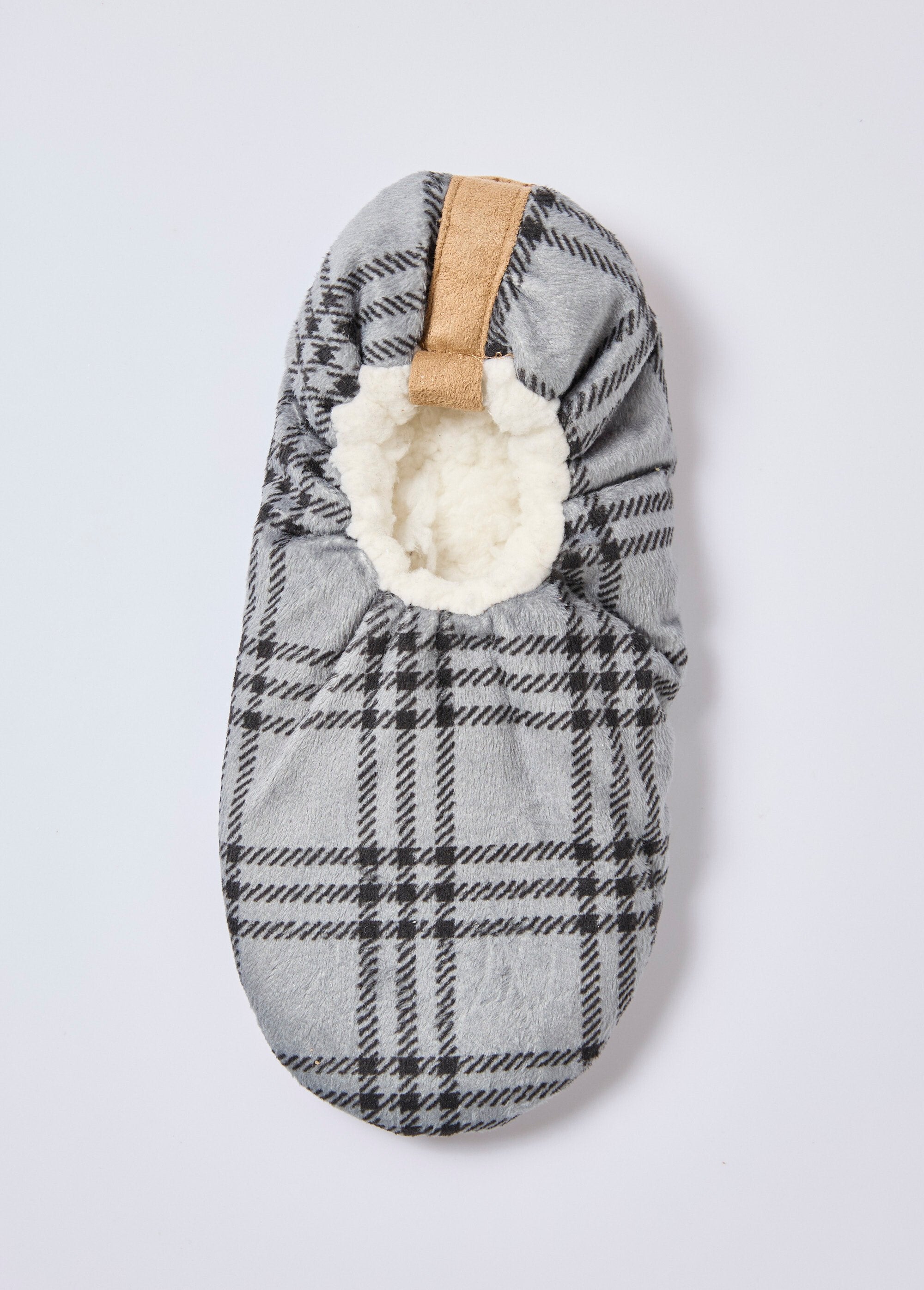 Warme_pantoffels_met_sherpa_voering_Carreaux_gris_OV1_slim