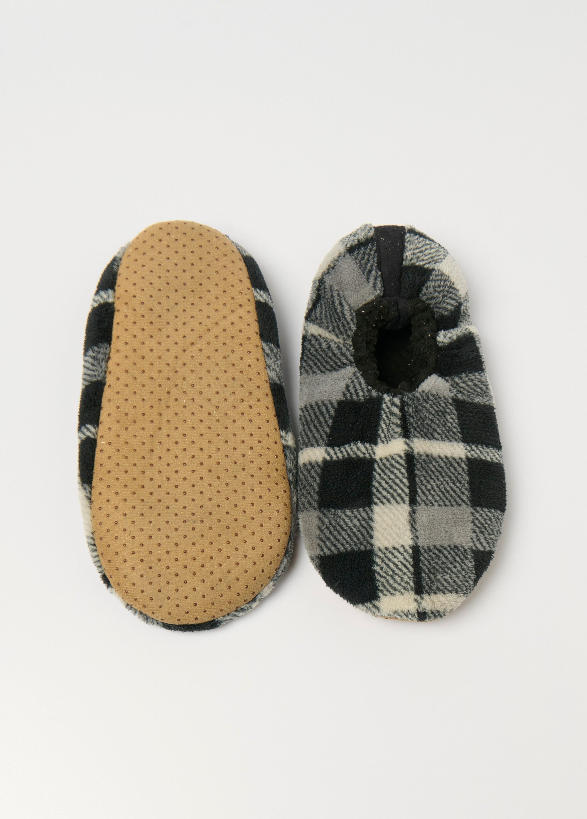 Warme_antislip_gevoerde_pantoffels_Carreaux_gris_UN1_slim