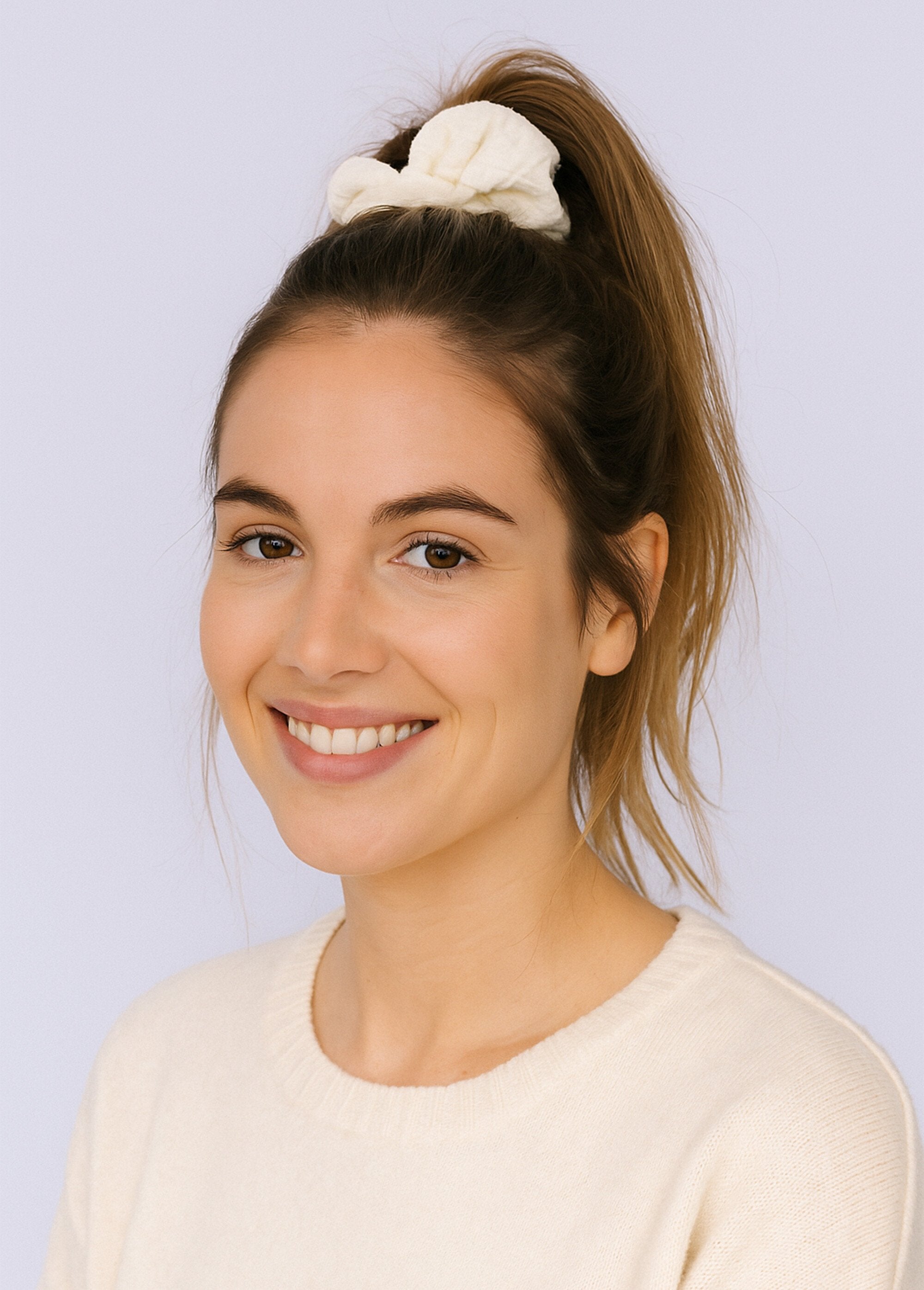 Haarbandje,_gerimpeld_breisel_Blanc_SF1_slim