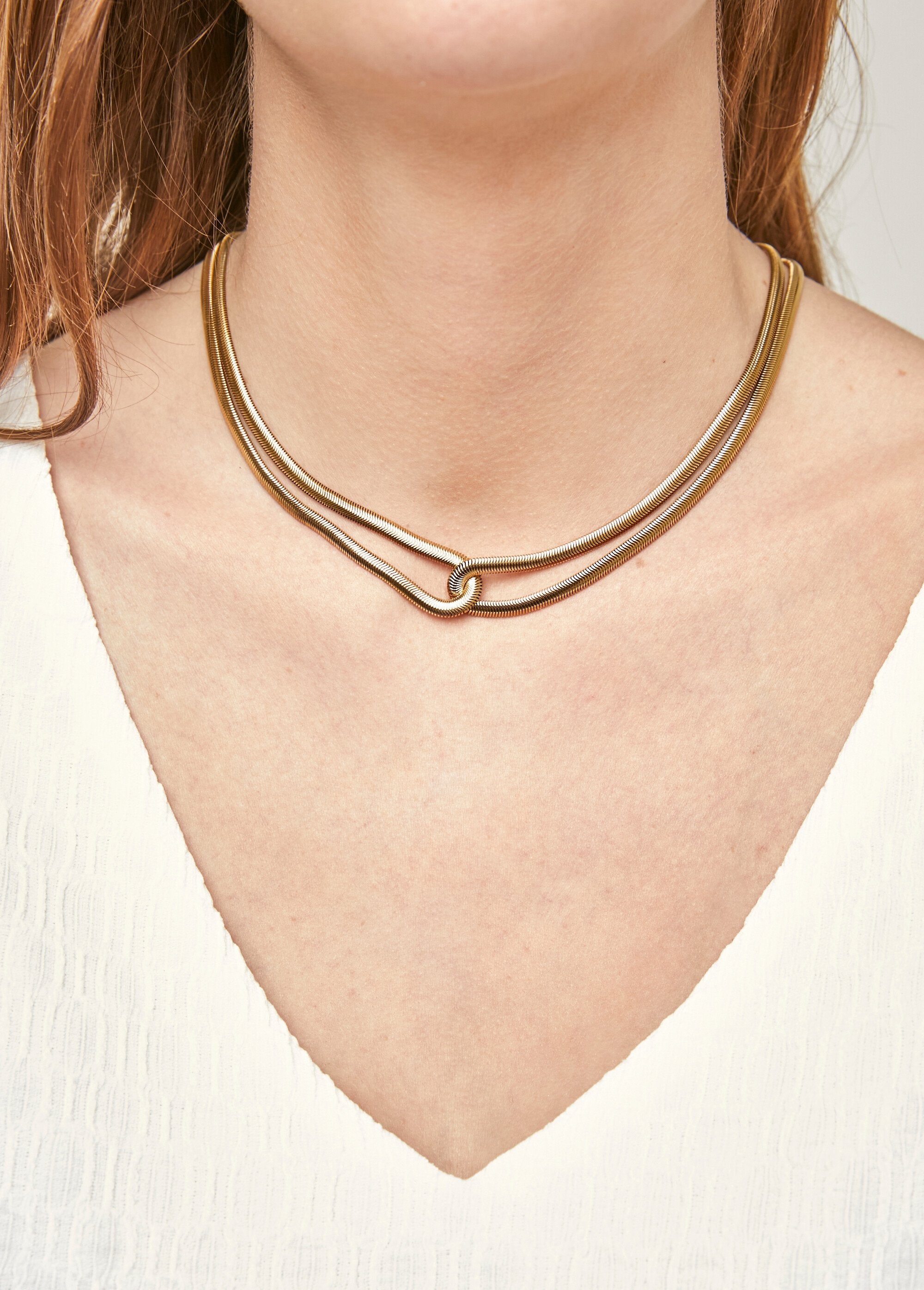 Dubbele_slangenketting_in_staal_Dore_FA1_slim