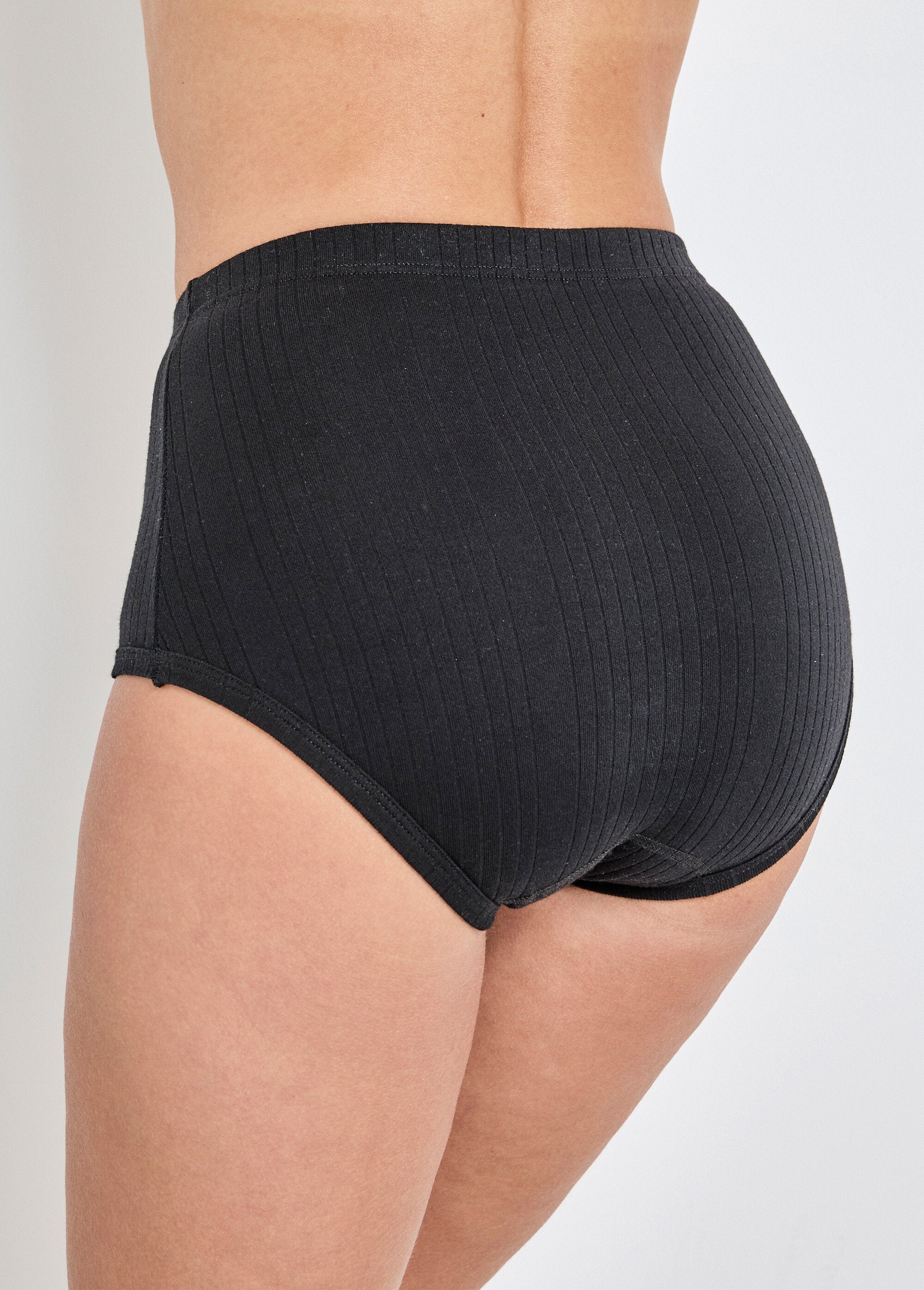 Geribde_interlock_onderbroek_met_hoge_taille_-_set_van_3_Noir_lot3_DO1_slim
