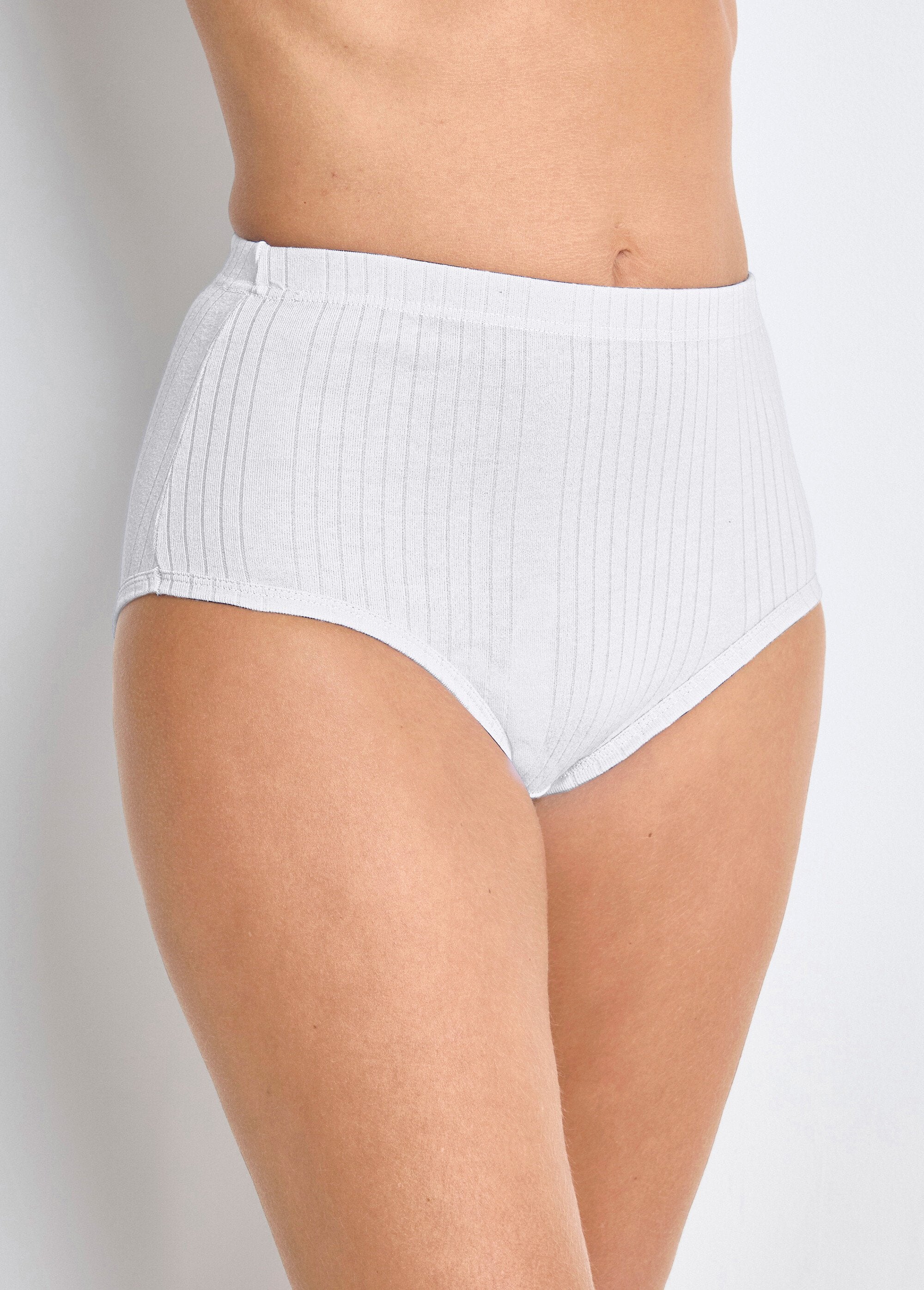 Geribde_interlock_onderbroek_met_hoge_taille_-_set_van_3_Blanc_lot3_FA1_slim
