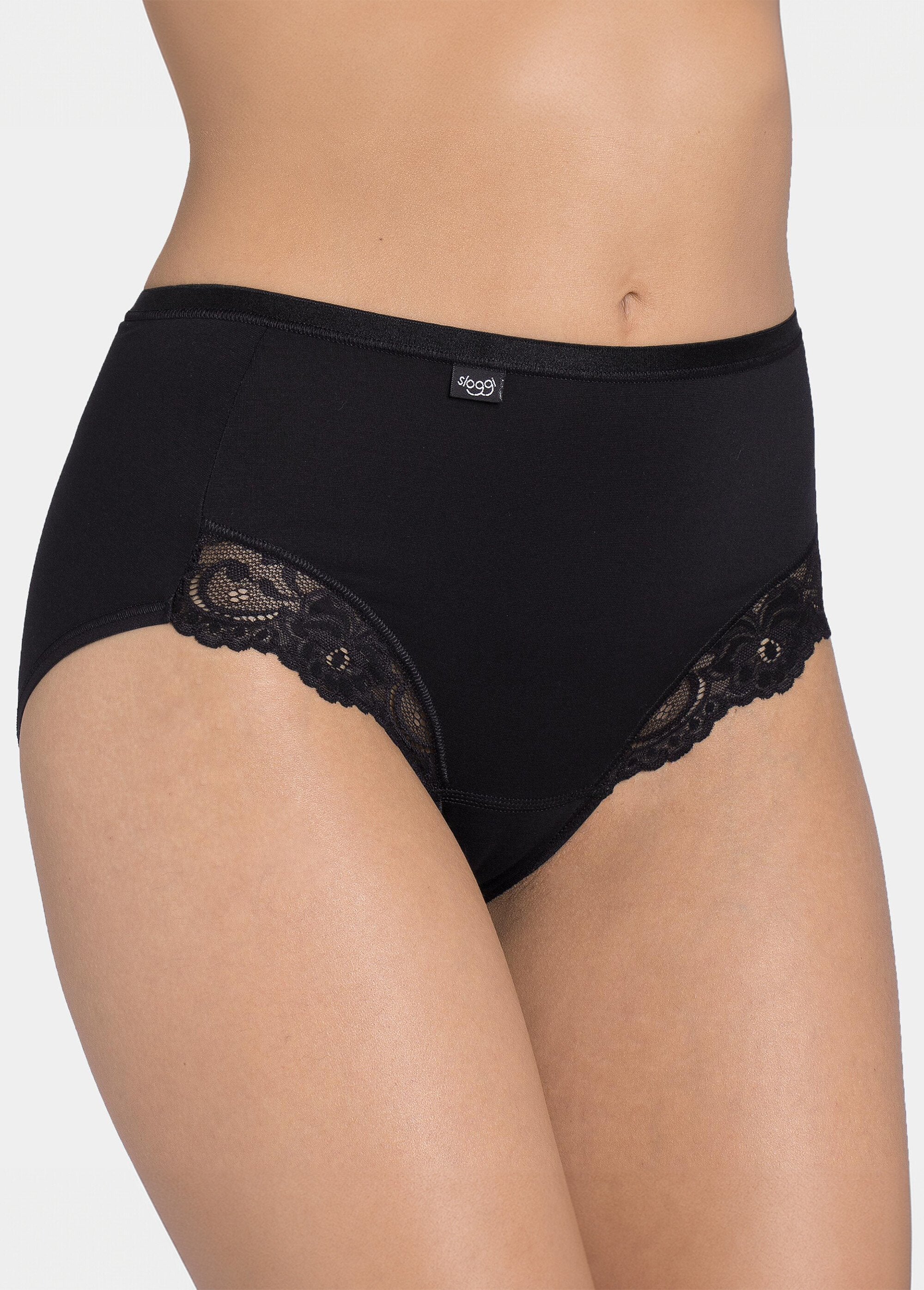 ®_Sloggi_-_Kanten_slip_met_hoge_taille_Noir_FA1_slim