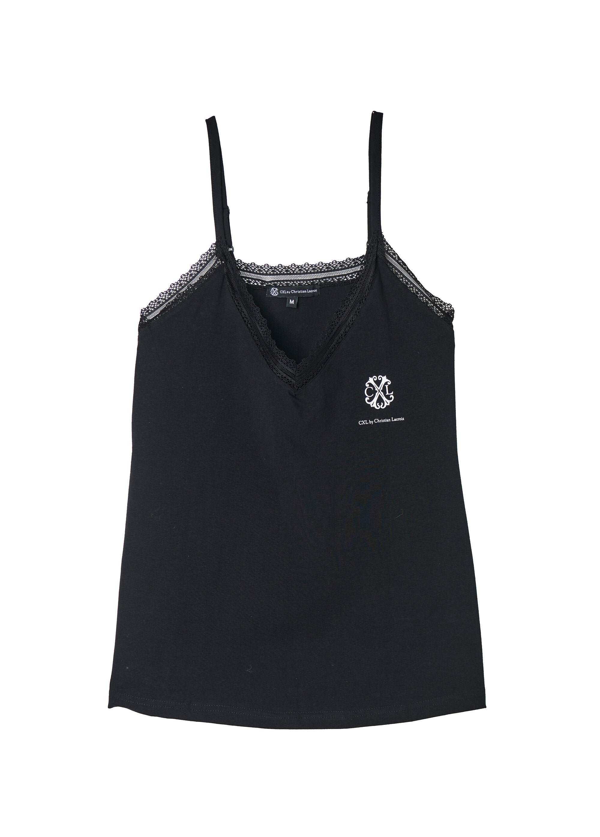 V-hals_kanten_tanktop_met_dunne_bandjes_Imprime_noir_DE2_slim