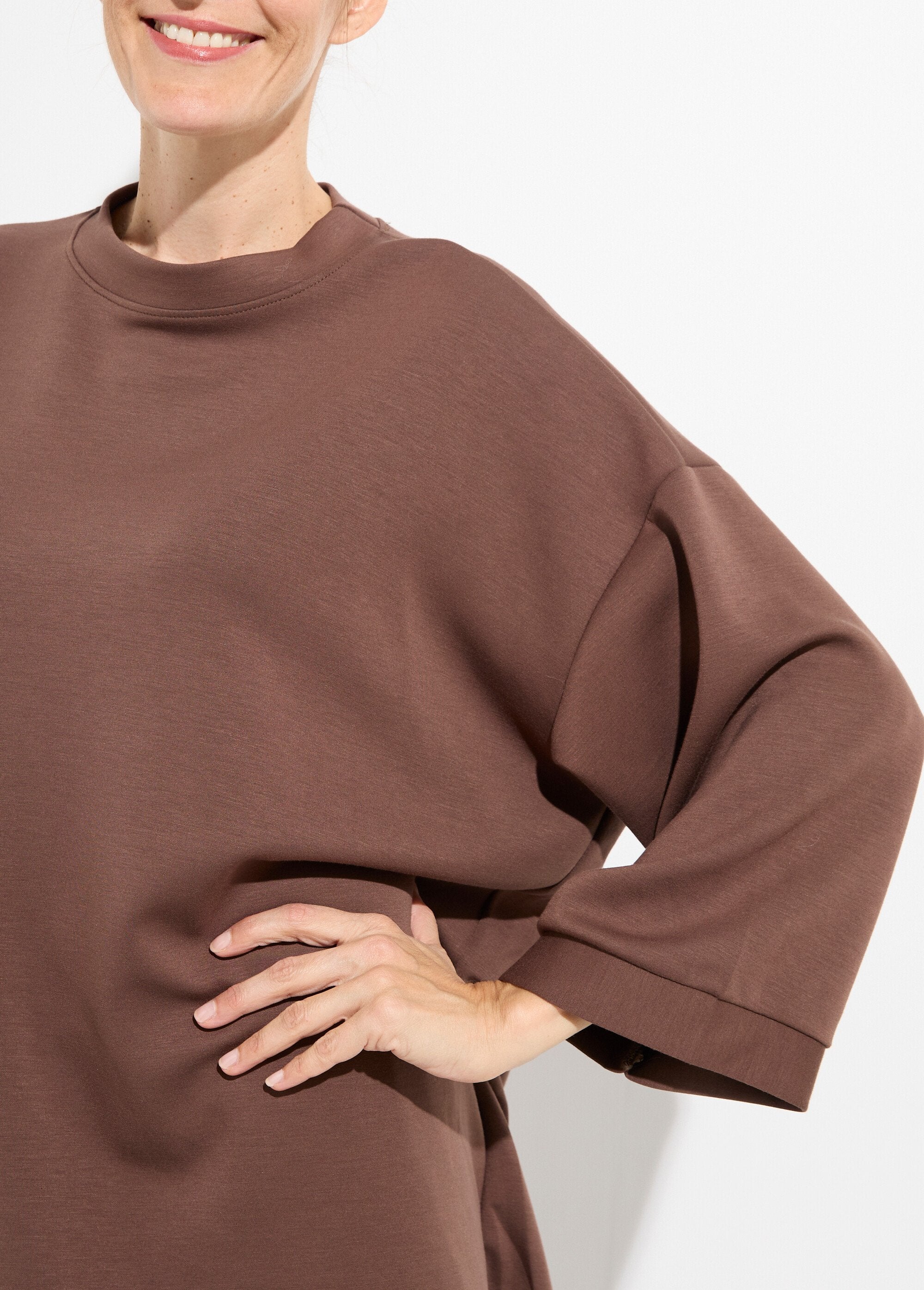 2-delige_comfort_set,_stretch_Chocolat_DE2_slim