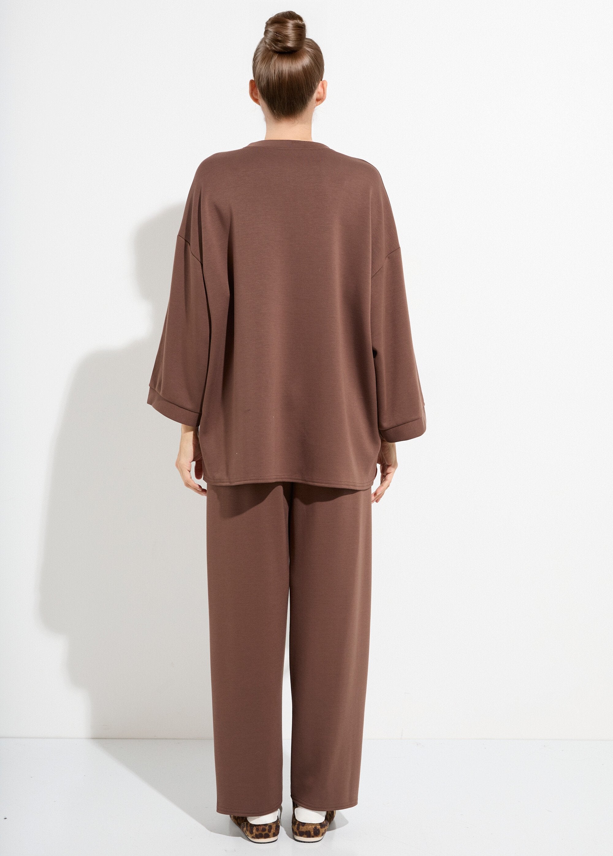 2-delige_comfort_set,_stretch_Chocolat_DO1_slim