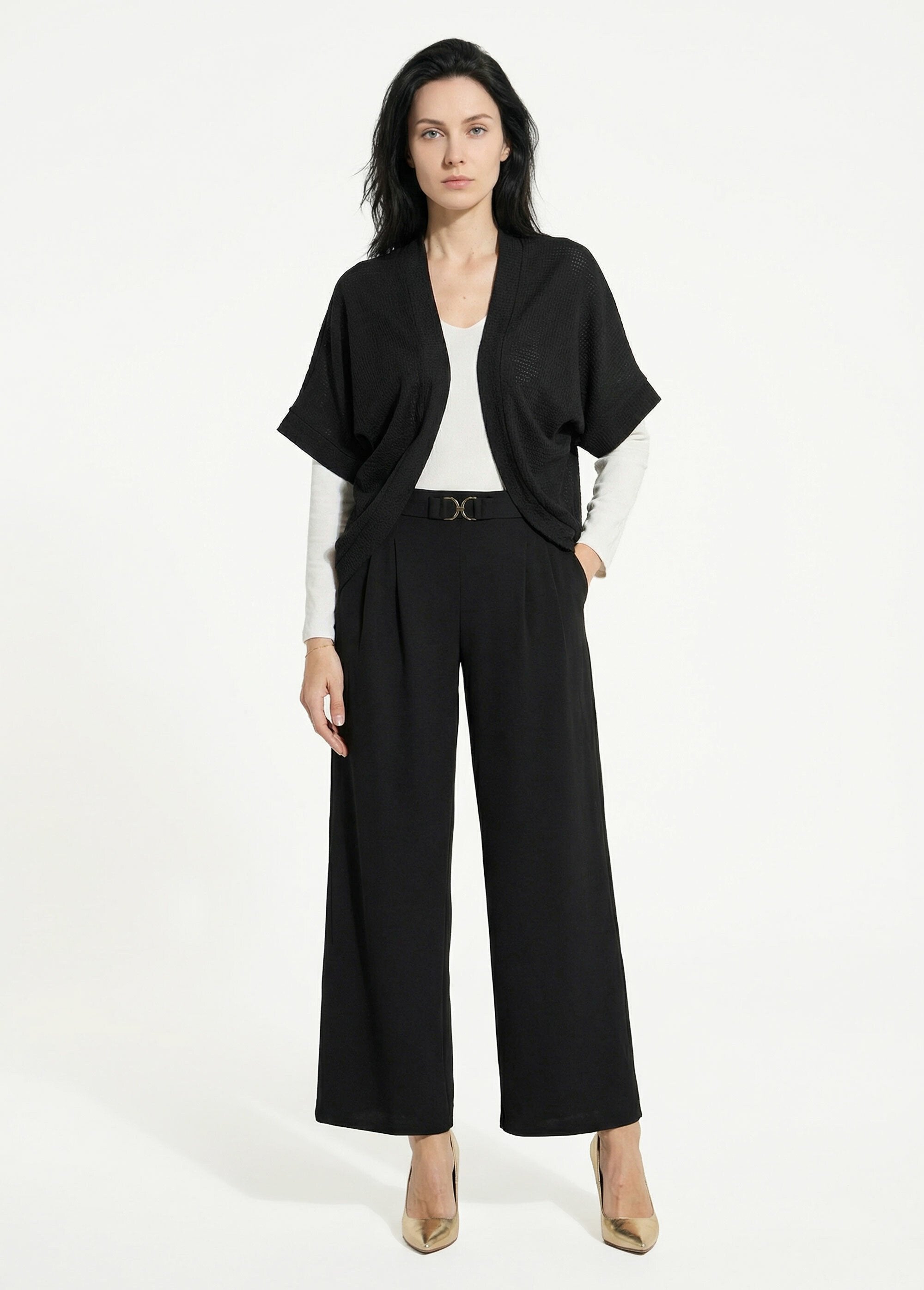 Gilet_boléro_en_maille_gaufrée_Noir_SF1_slim