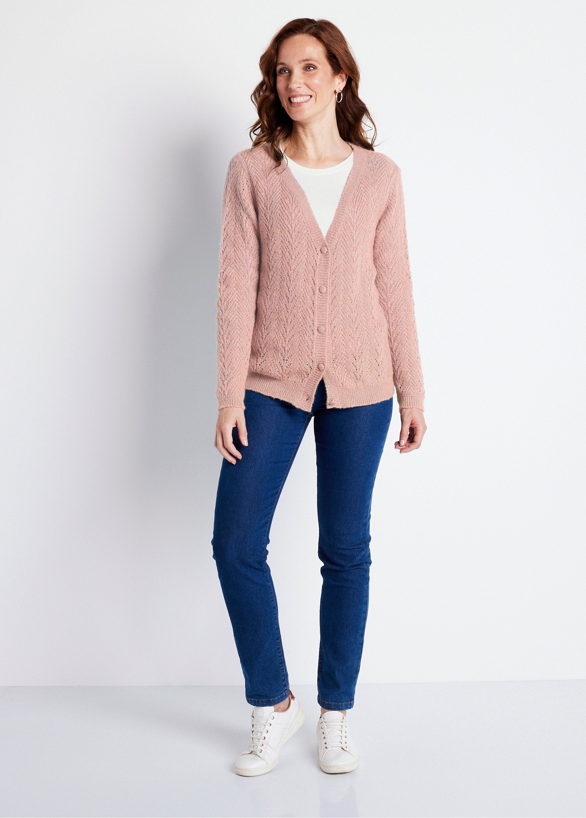 Gilet_boutonné_avec_fibres_recyclées_Rose_poudre_SF1_slim
