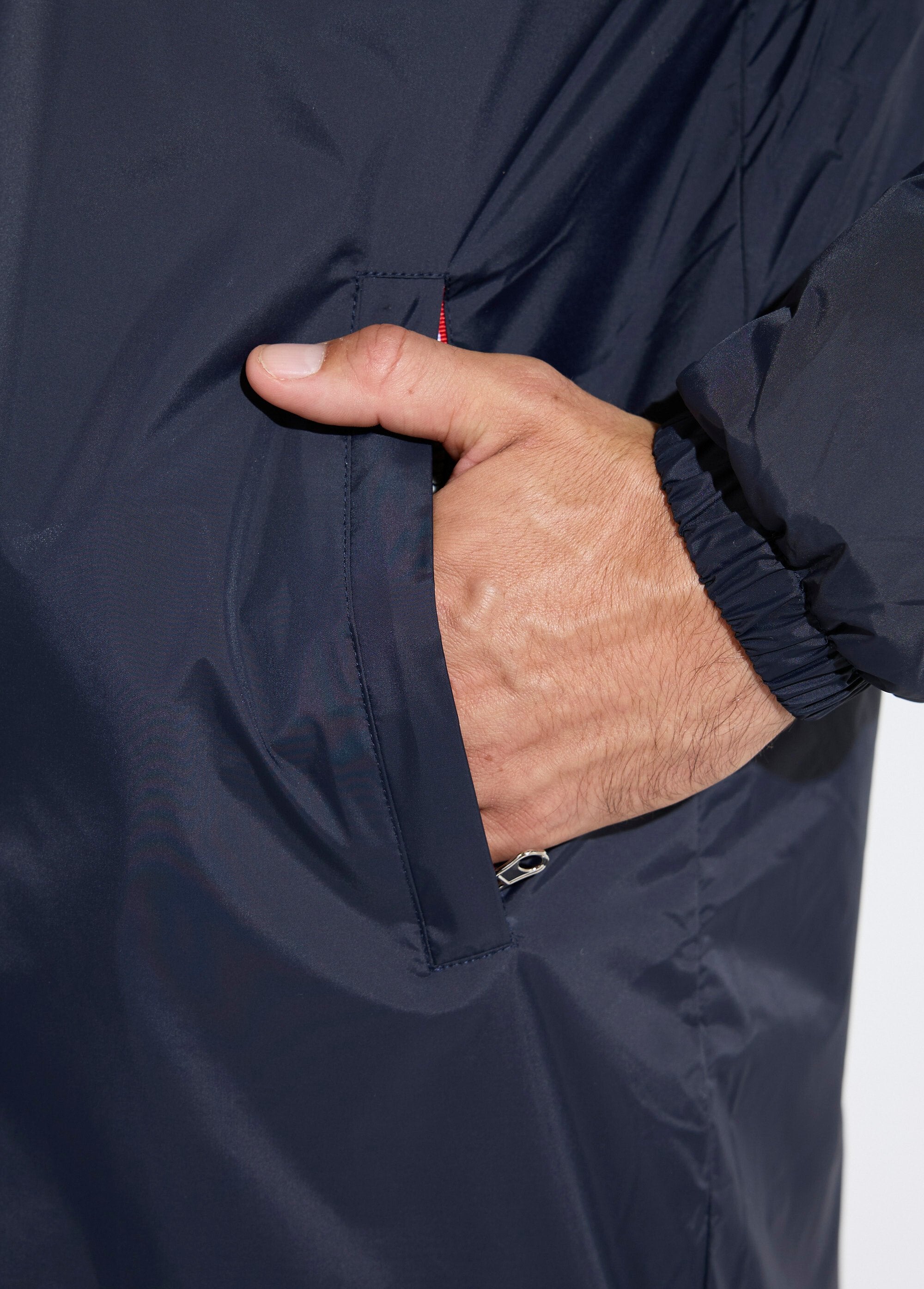 Lange,_warme,_waterafstotende_gevoerde_parka_Marine_et_ecru_DE2_slim