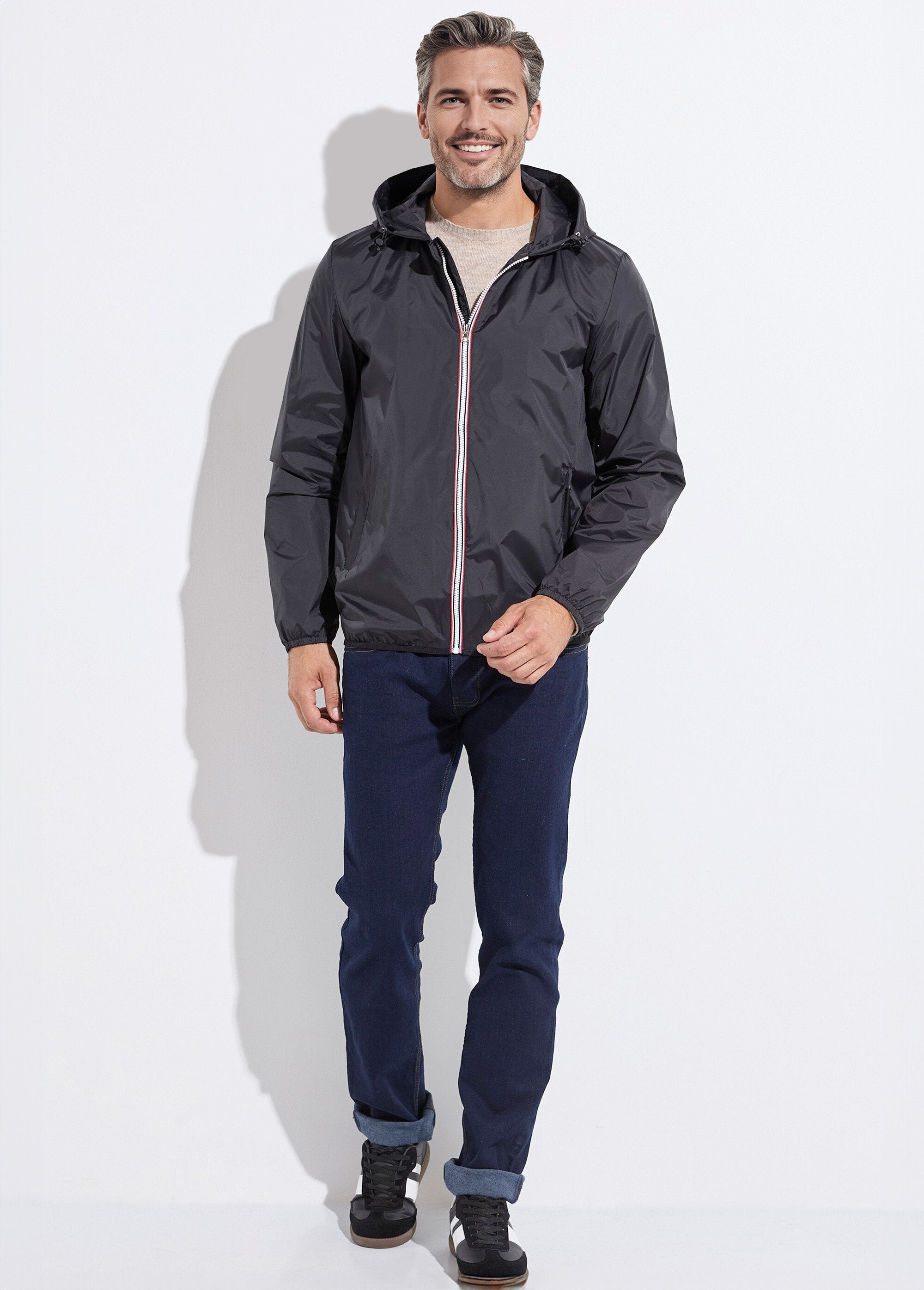 Trendy_korte_waterafstotende_parka_Noir_SF1_slim