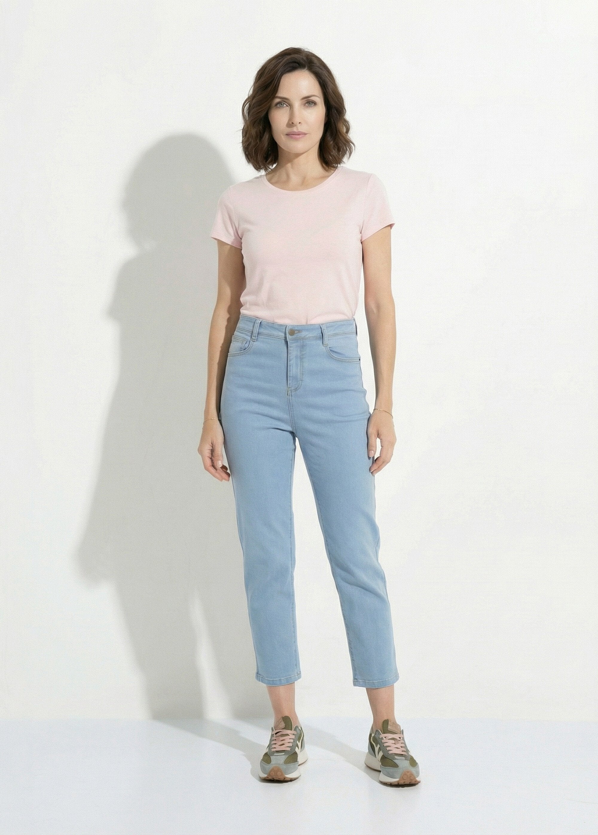 7/8e_jeans_met_hoge_taille_en_rechte_pijpen_Bleached_SF1_slim