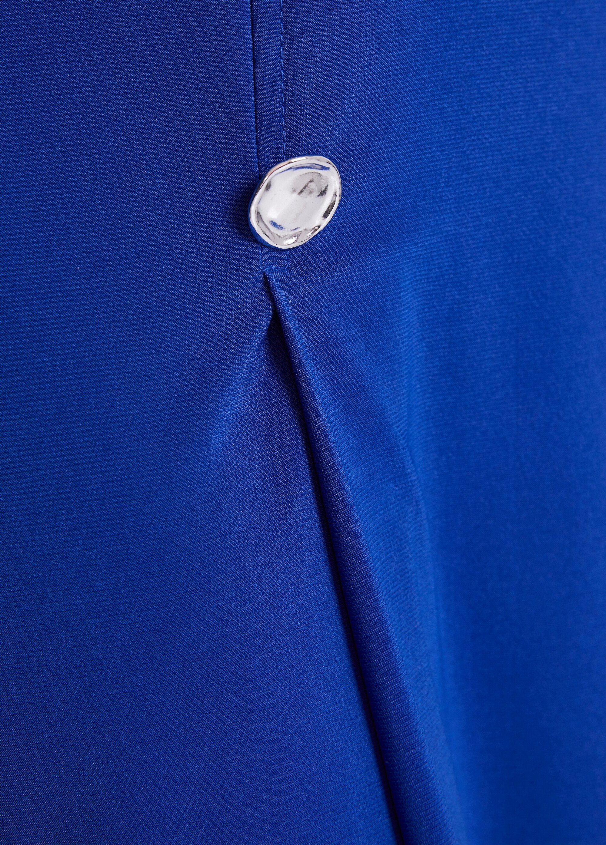 Uitlopende_rok_tot_halverwege_de_lengte_in_effen_breisel_met_brug_Blauw_DE2_slim