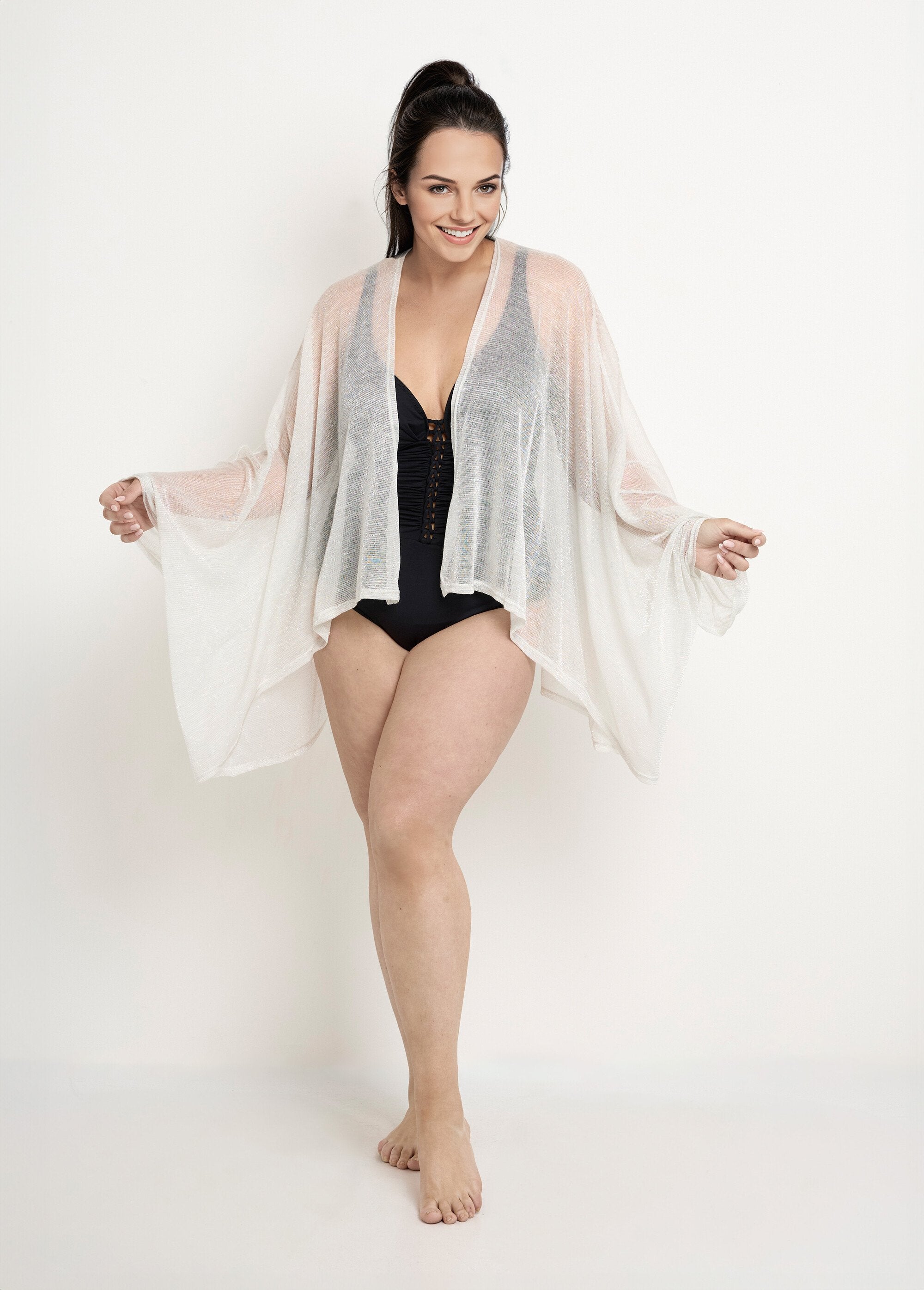 Metalen_strandkimono_van_gaas_Blanc_FA1_slim