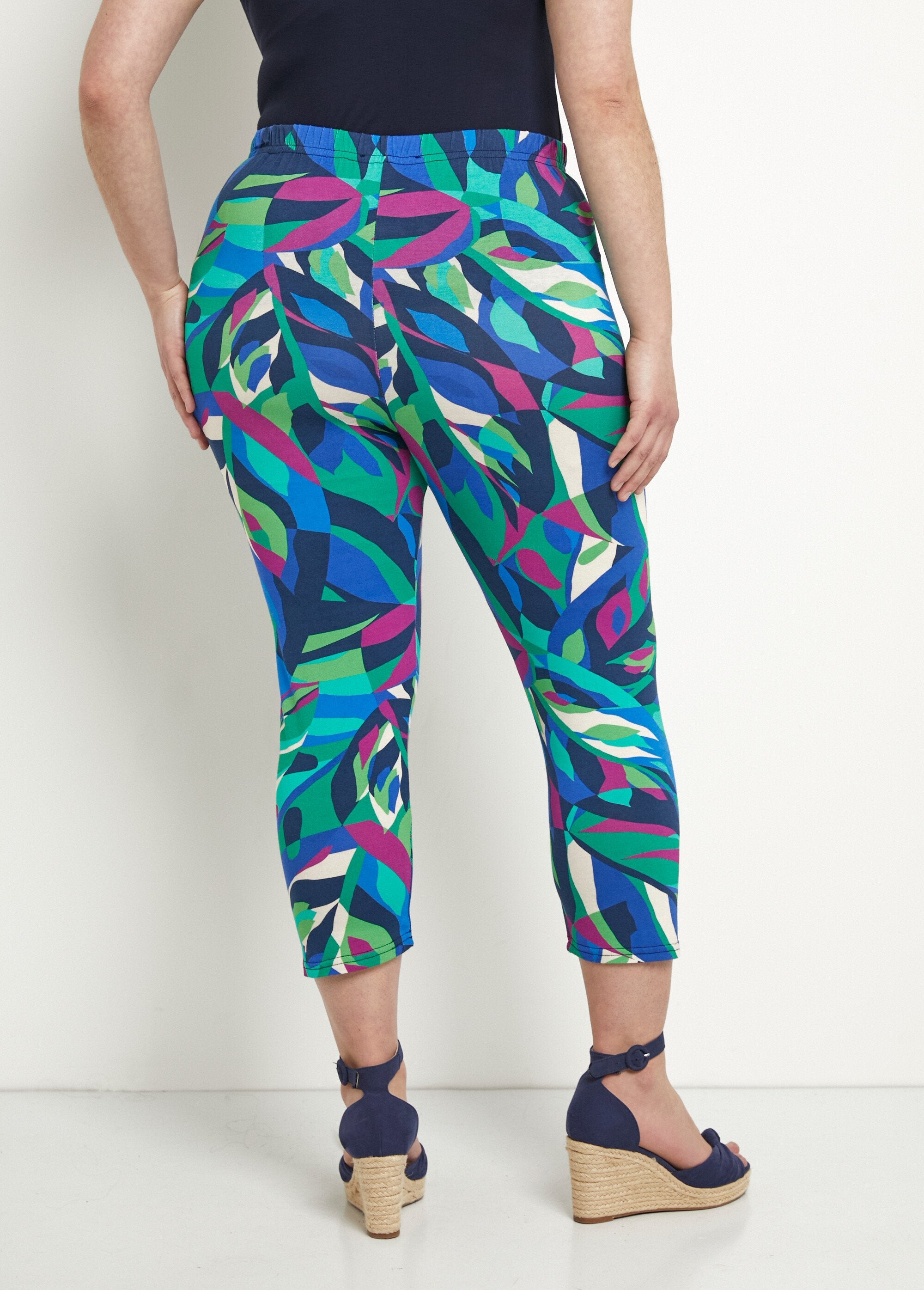 Korte_legging_met_elastische_tailleband_Multicolore_DO1_curvy