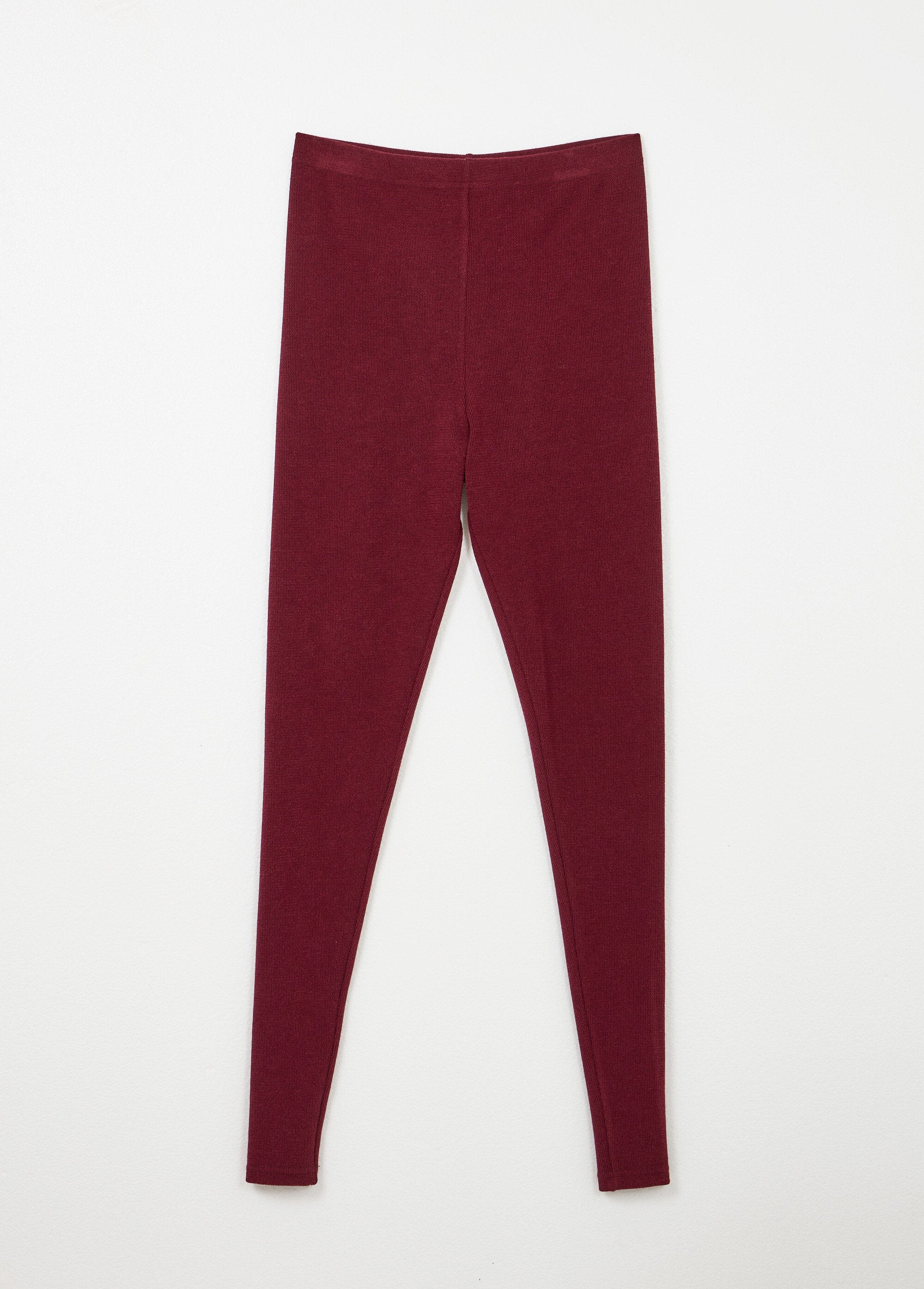 Lange_legging_met_elastische_tailleband,_warm_breisel_Bordeaux_AP1_slim