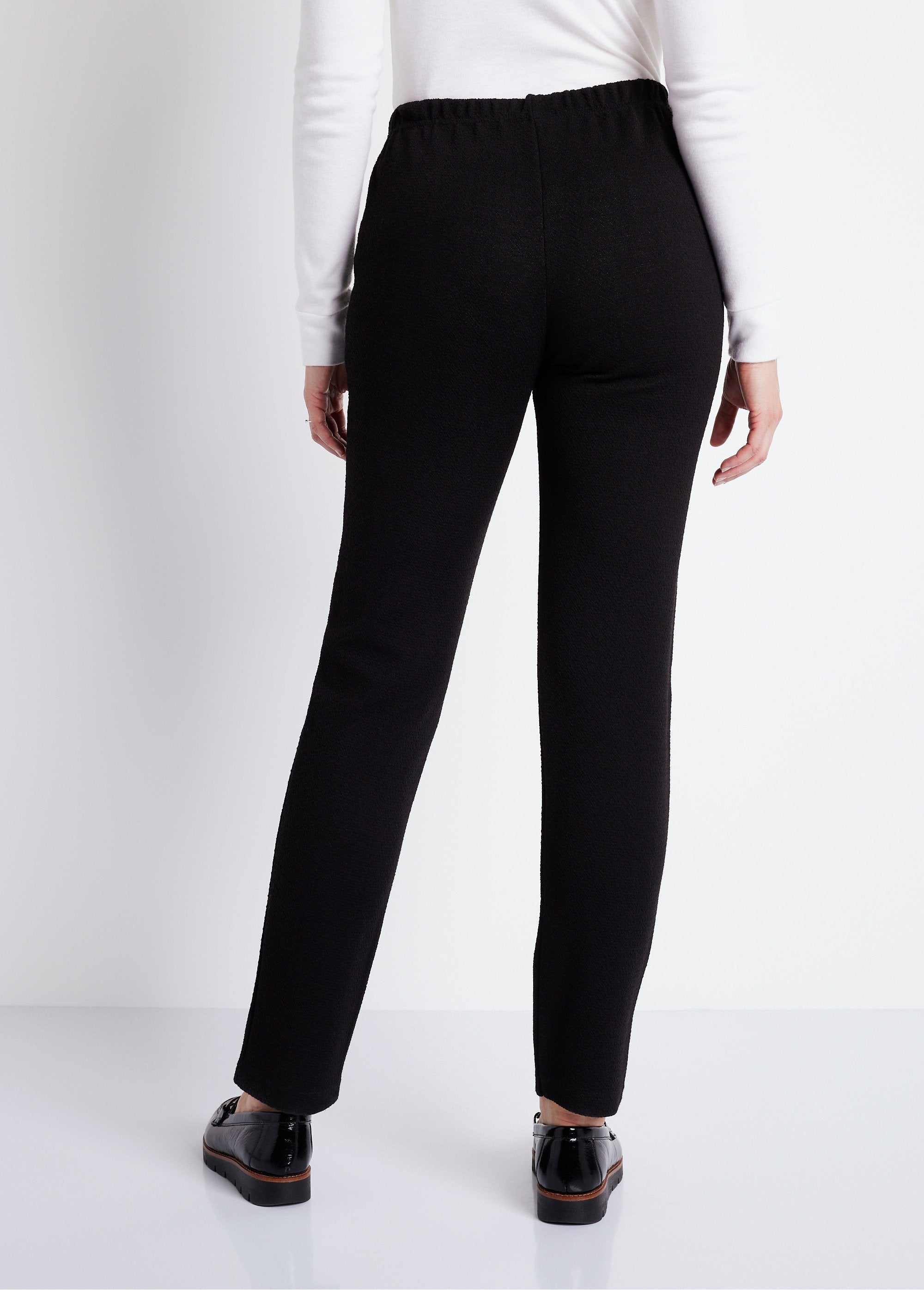 Legging_van_stretch_jersey_met_elastische_tailleband_Uni_noir_DO1_slim