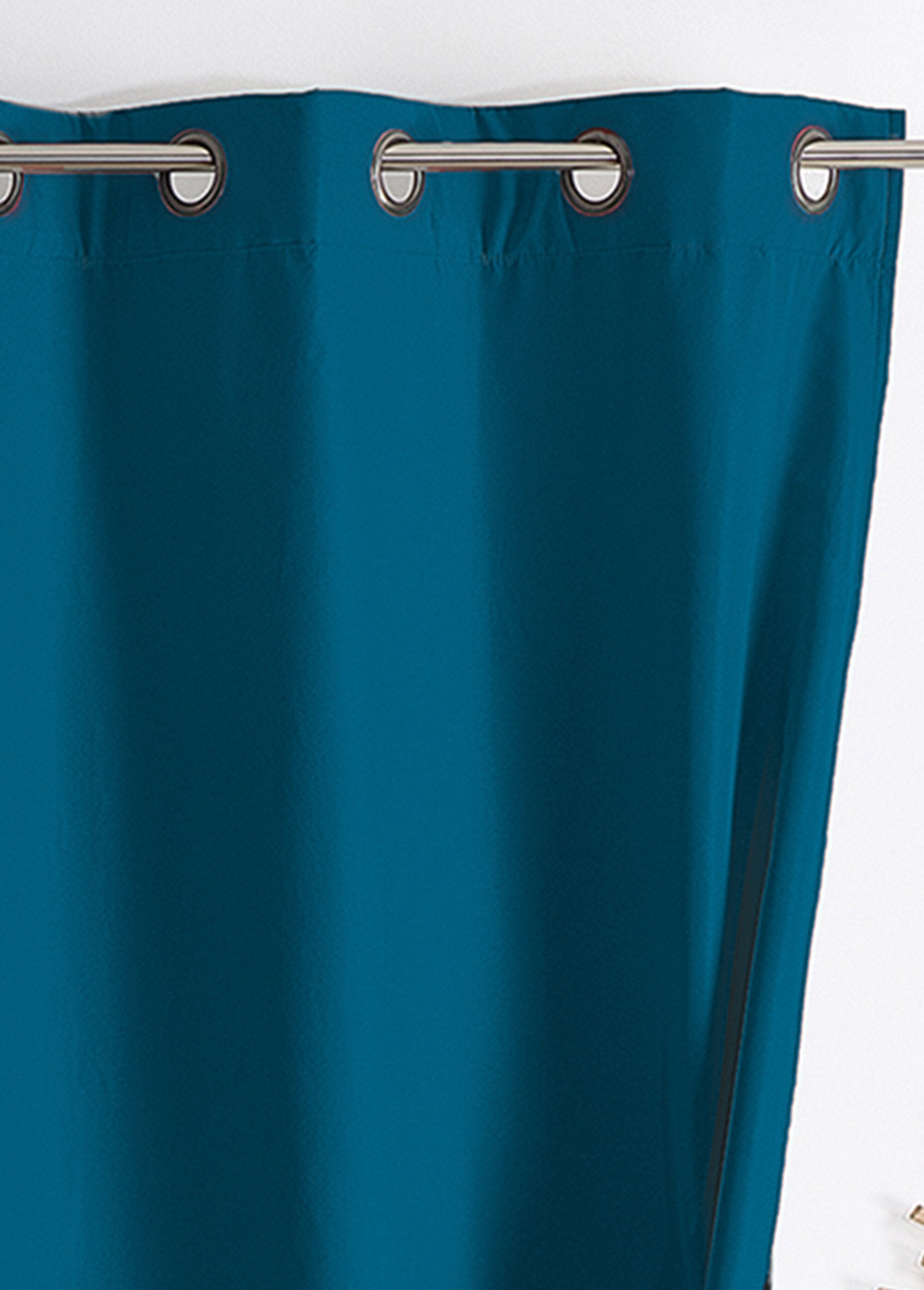 Sterk_verduisterend_en_isolerend_gordijn_met_oogjes_Bleu_paon_DE2_slim