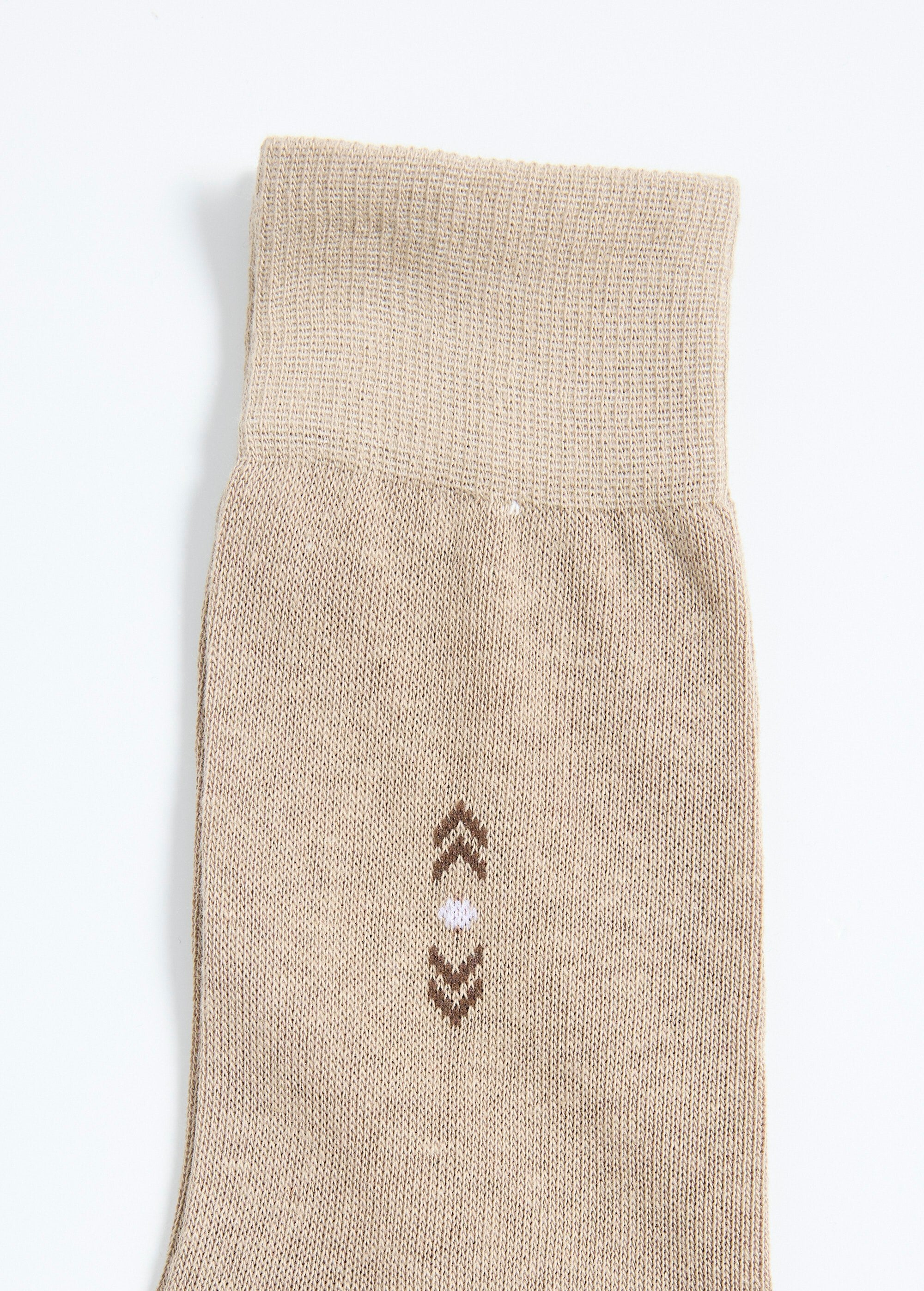 Set_van_10_effen_sokken_en_sokken_met_patroon_Assortis_noir_DE6_slim