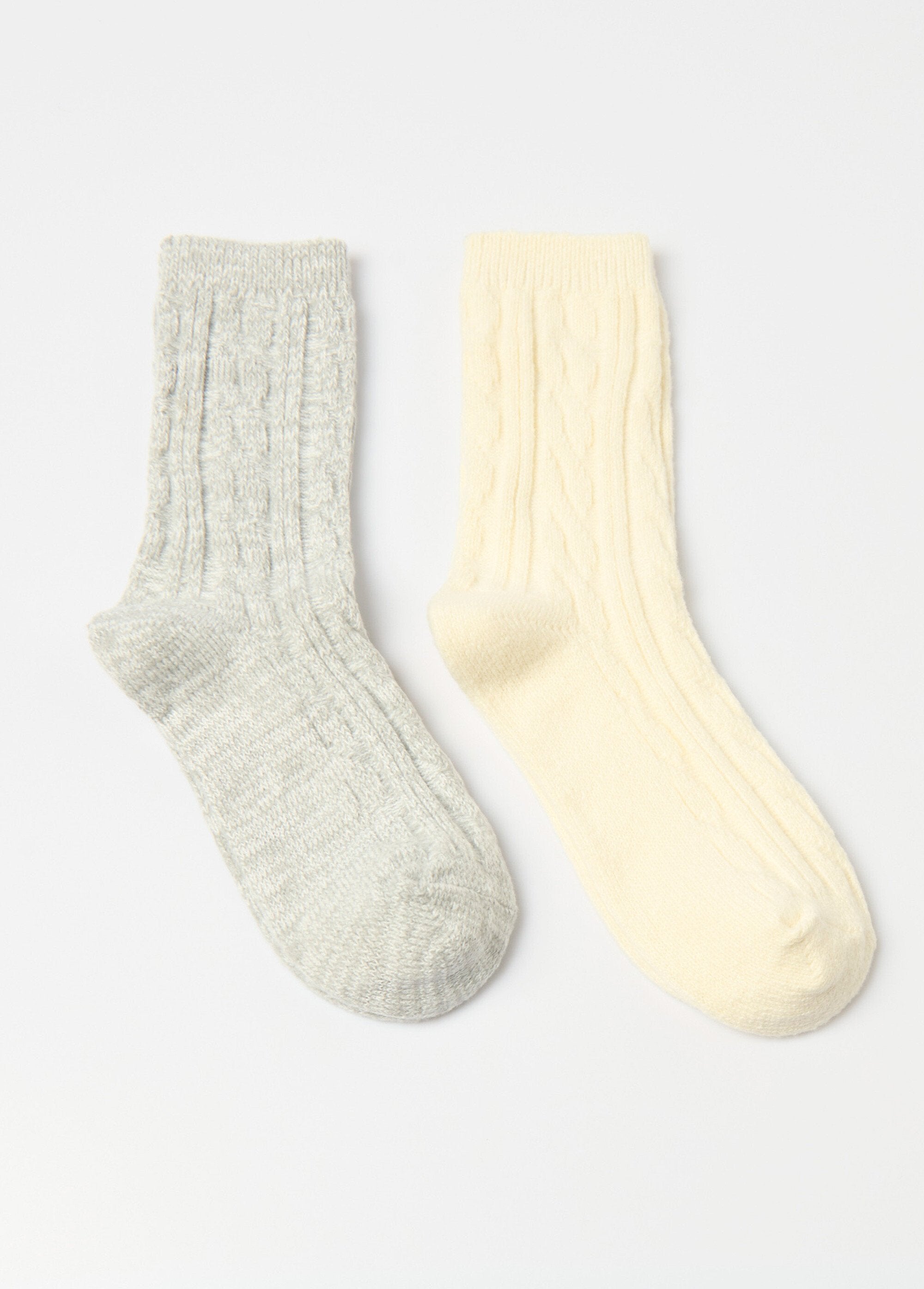 Set_van_2_geribbelde_sokken_Gris_lot_2_DE1_slim