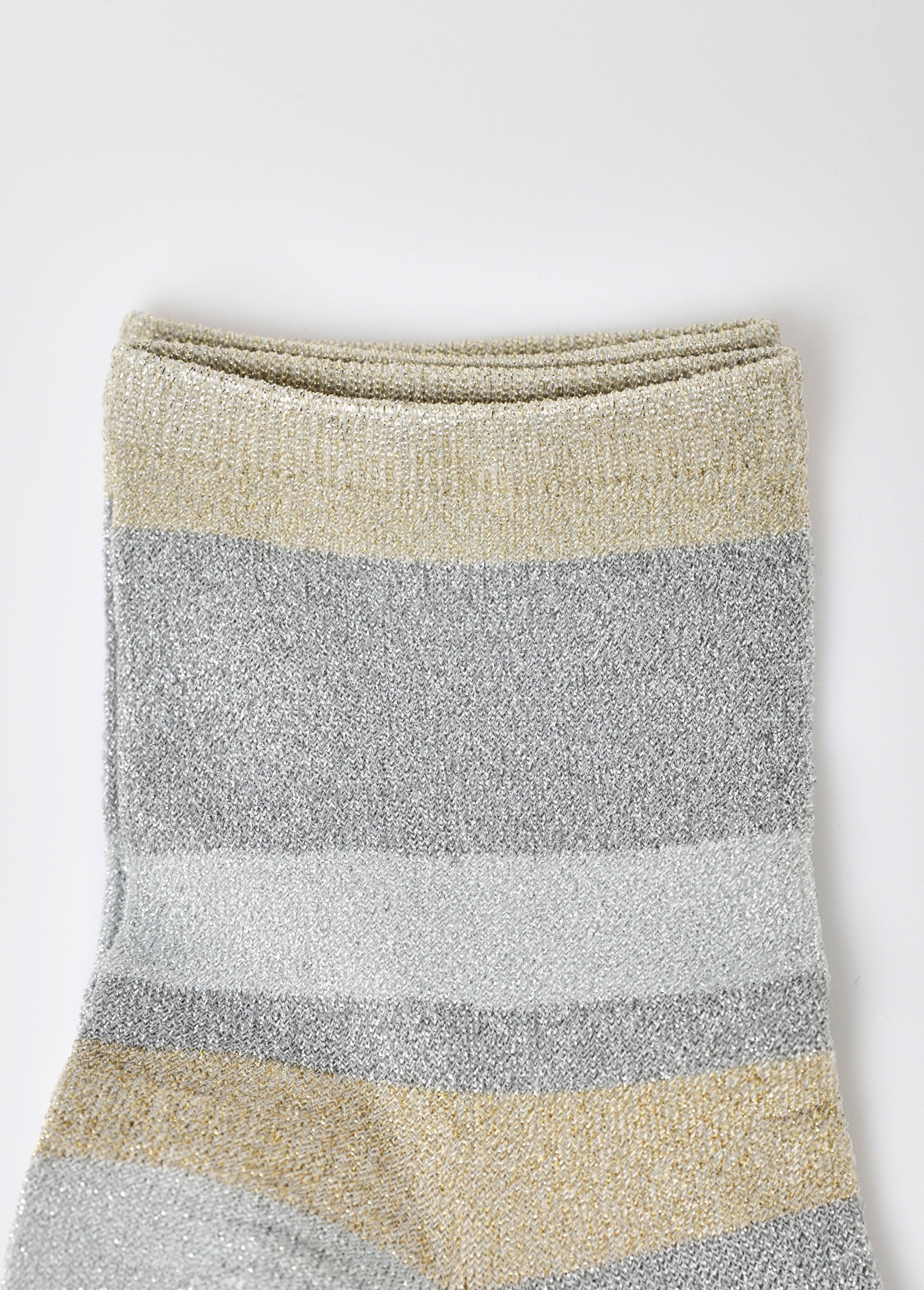 Set_van_2_lijnsokken,_metallic_Gris_DE2_slim