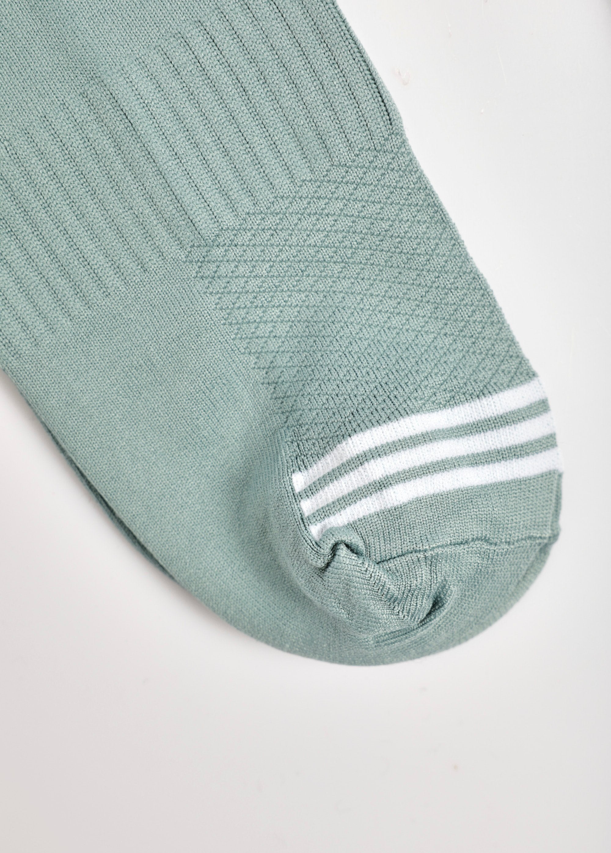 Set_van_3_sportsokken,_assorti_Vert_et_blanc_et_noir_DE3_slim