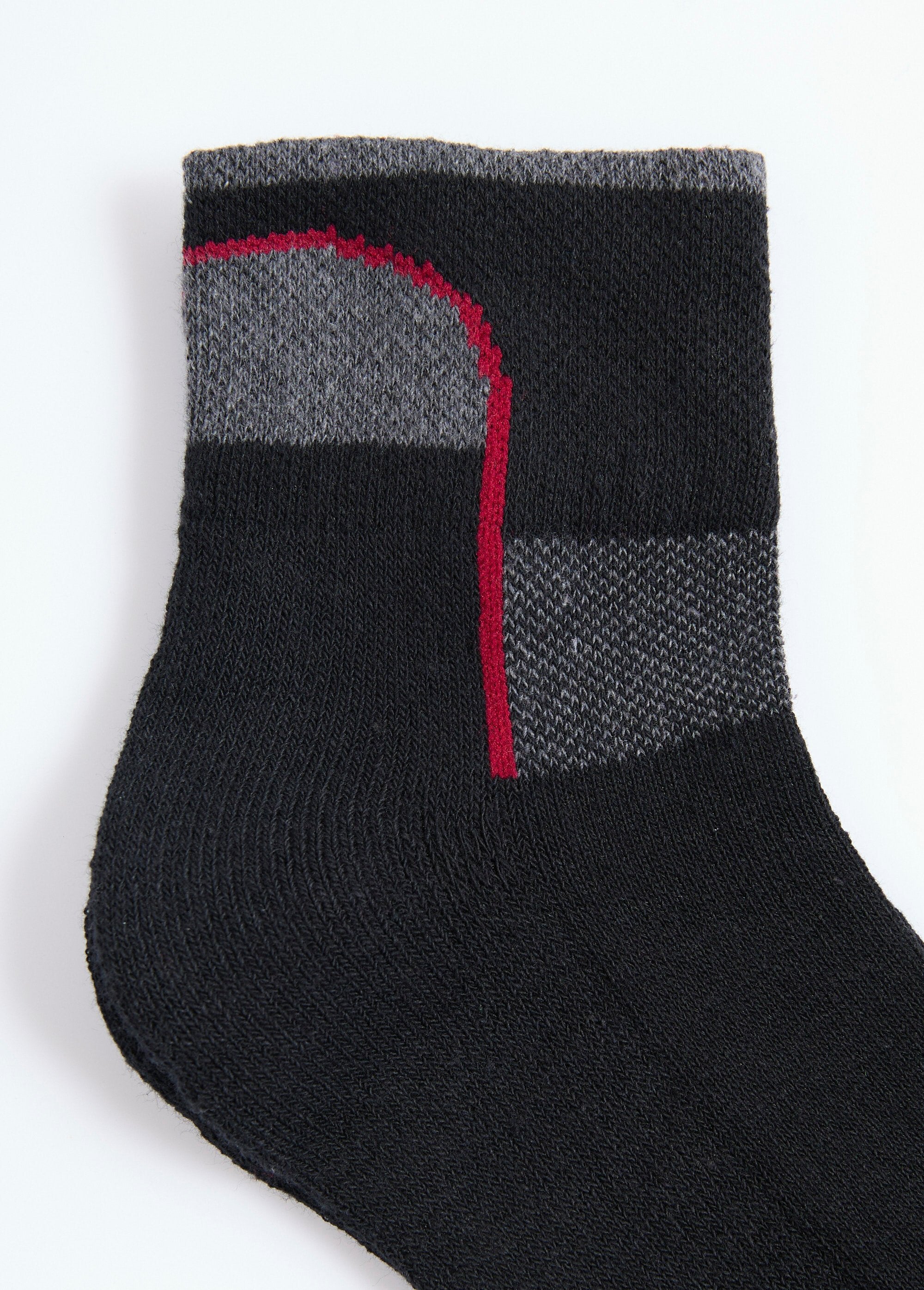 Set_van_3_sportsokken,_assorti_Assortis_vert_DE2_slim