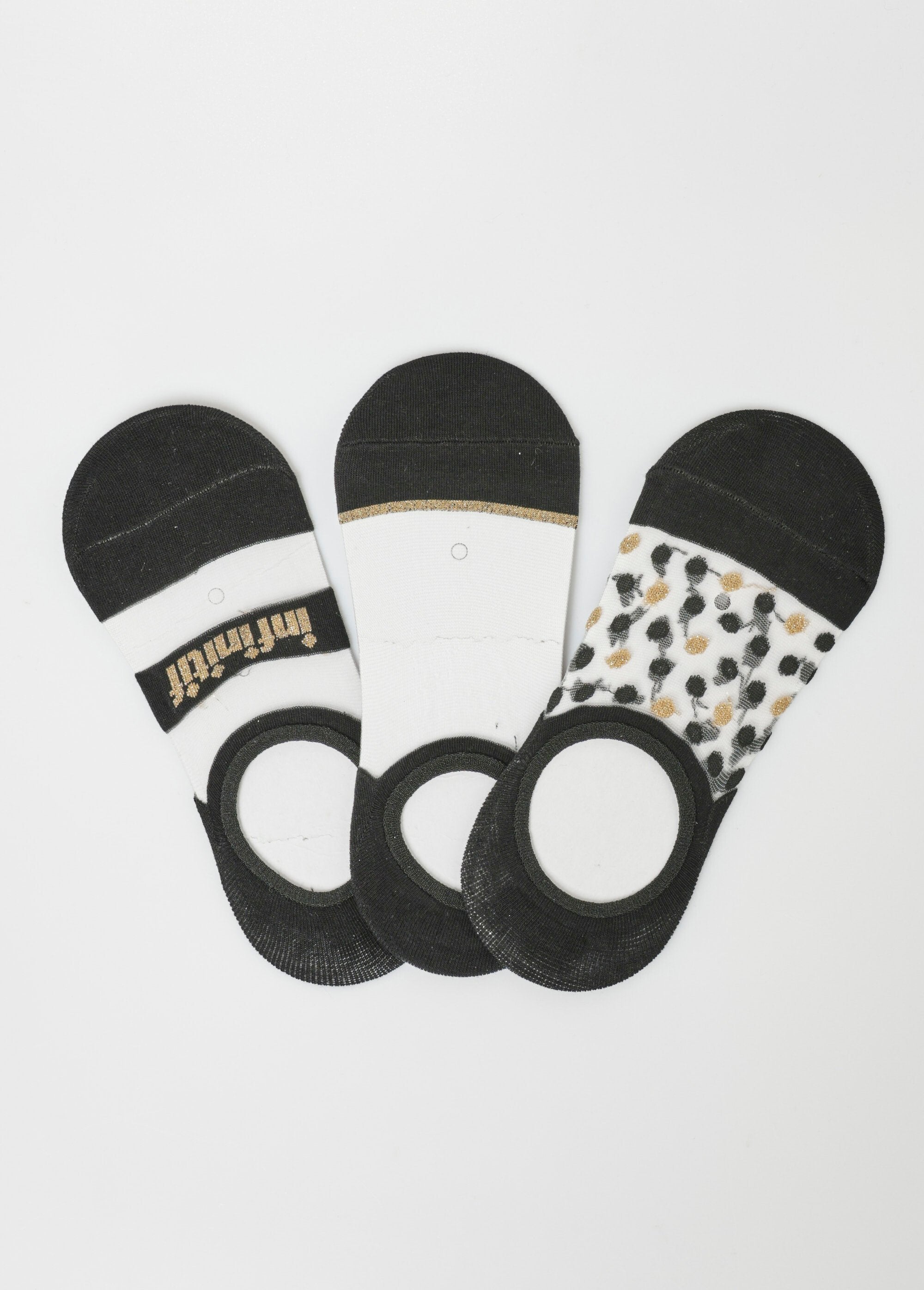 Set_van_3_onzichtbare_sokken,_donker_gesorteerd_Noir_LO1_slim