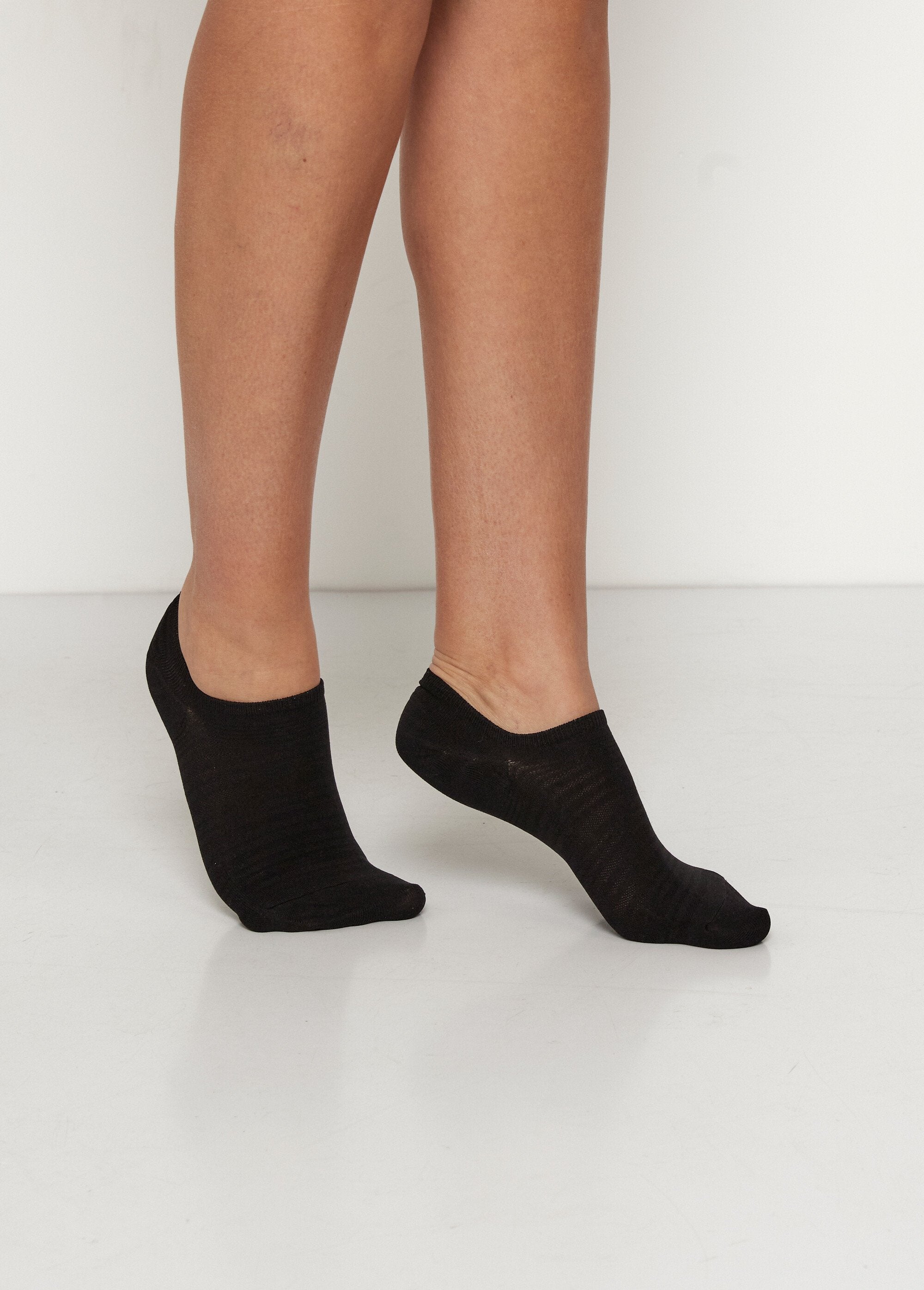 Set_van_3_onzichtbare_microvezelsokken,_donker_Assortis_blanc__DE1_slim
