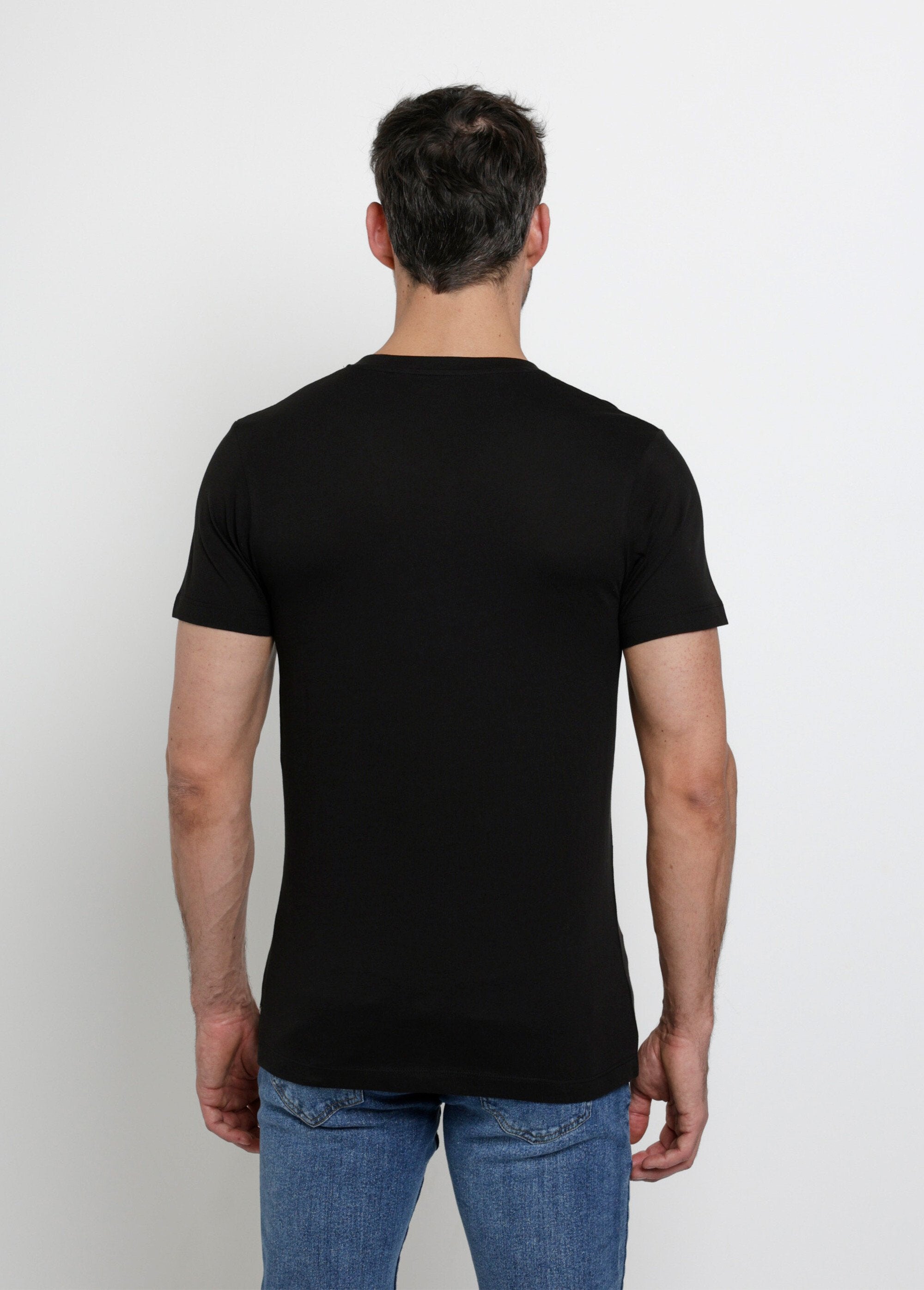 T-shirt_met_lange_mouwen_en_V-hals,_donker_Noir_DO1_slim