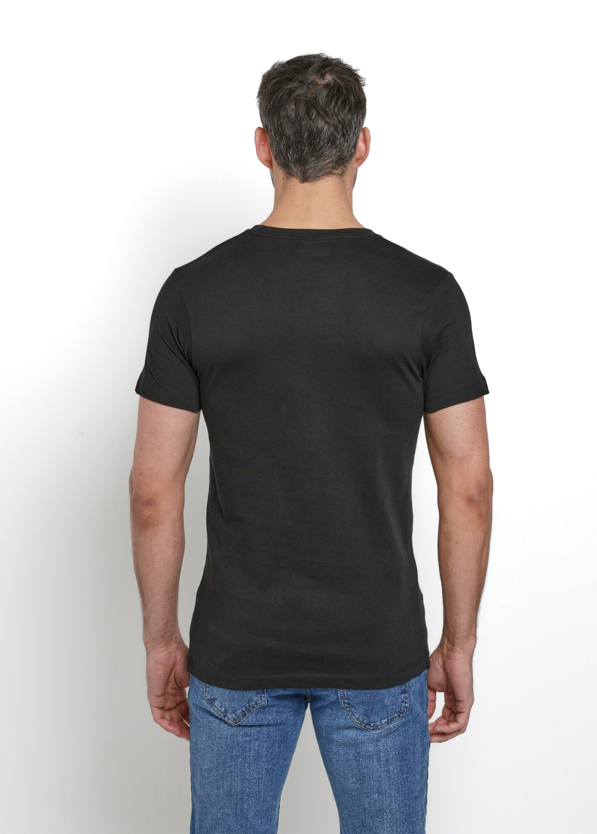 T-shirt_met_korte_mouwen_en_ronde_hals_Noir_DO1_slim