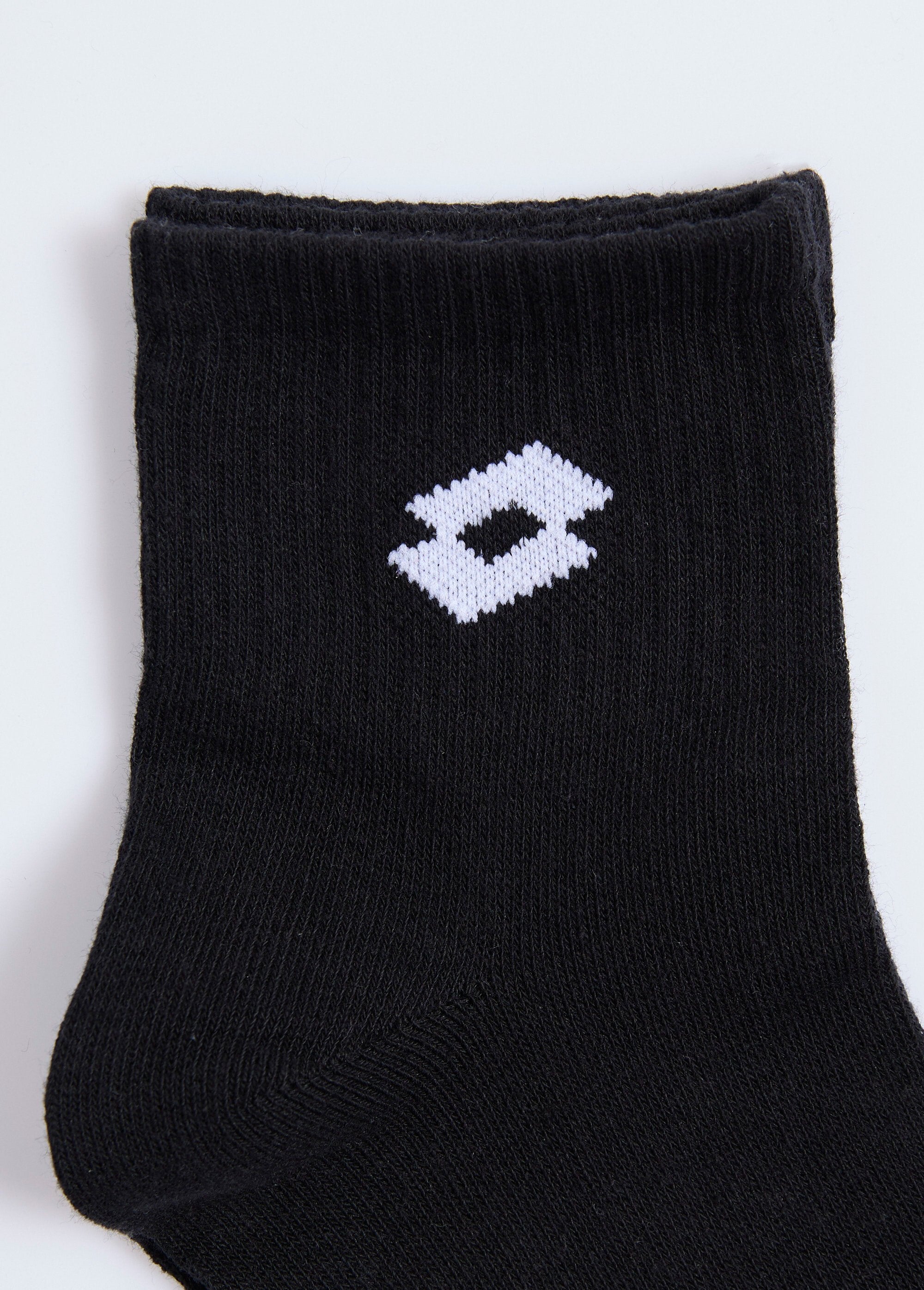 Geribbelde_halve_sokken_met_logo_Noir_DE3_slim