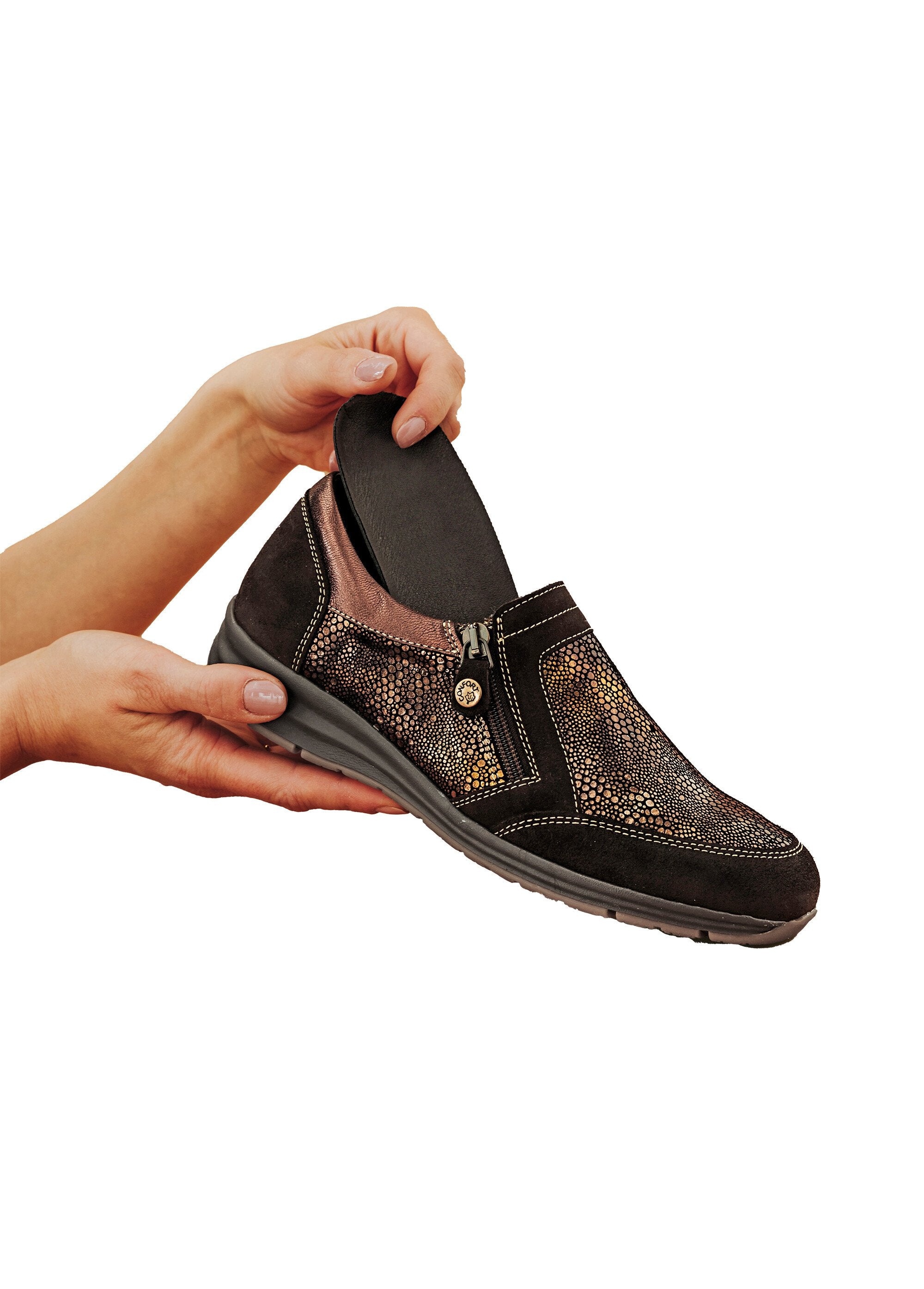 Edele_leren_loafer_met_rits_Marron_DE1_slim