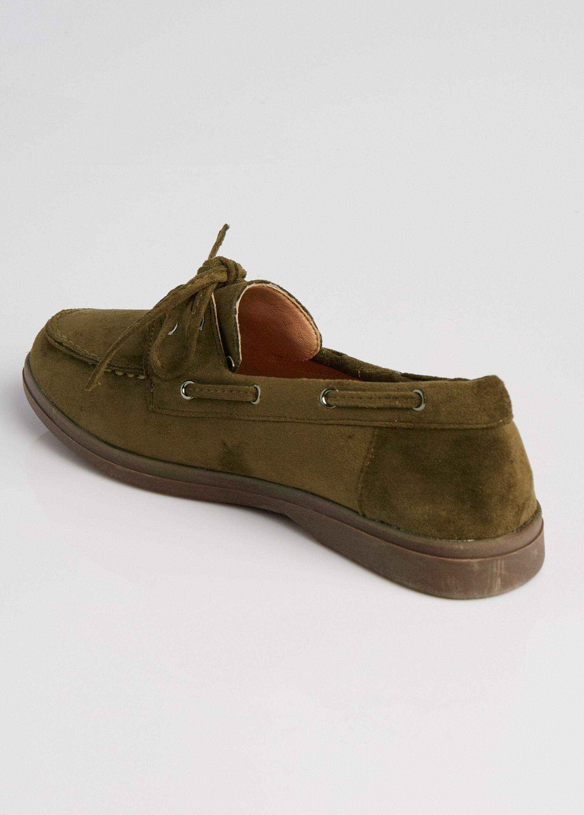 Mocassins_suédine_à_lacets_style_bateaux_Kaki_DO1_slim