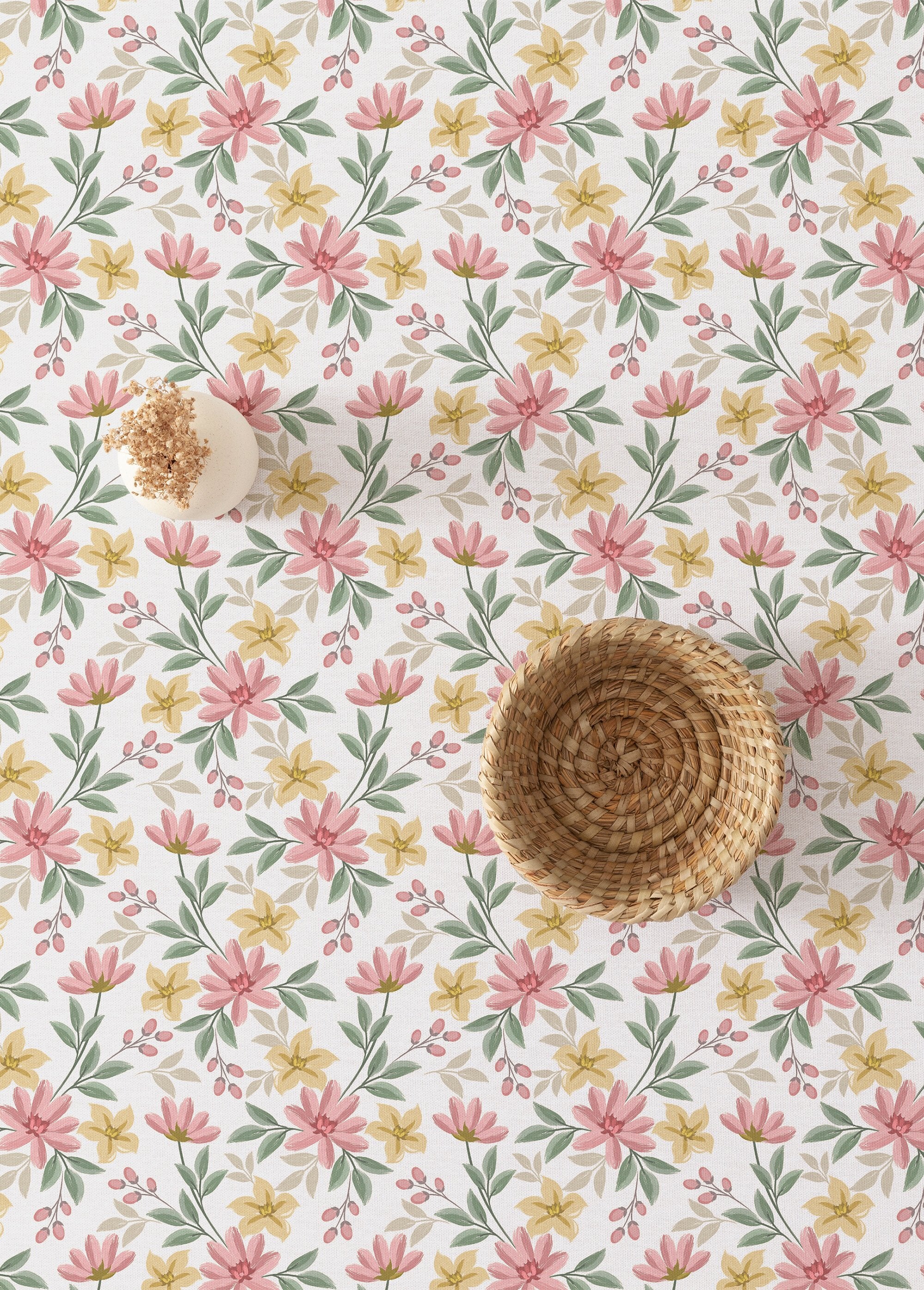 Vlekbestendig_gebloemd_tafelkleed_Imprime_rose_DE2_slim