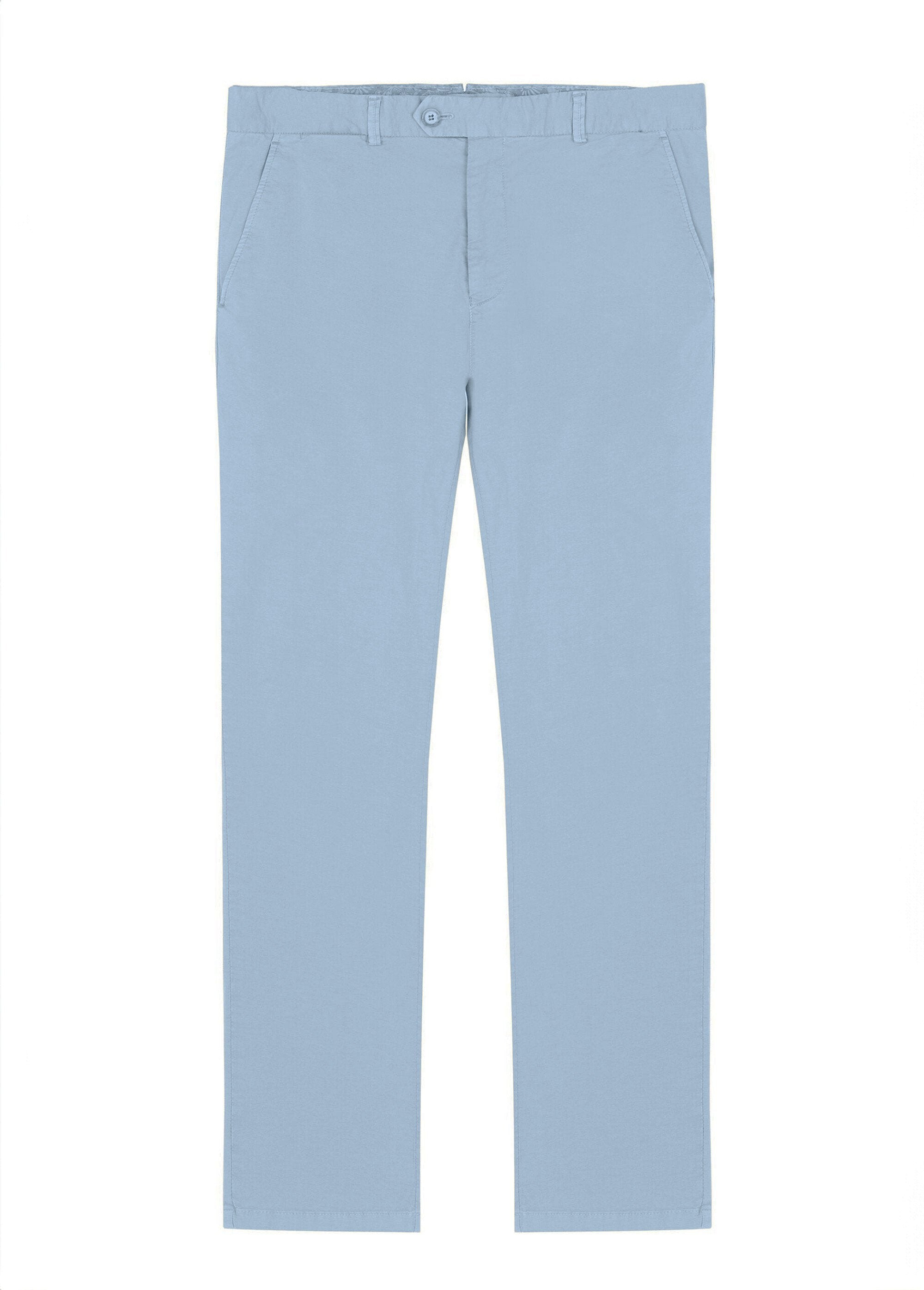 Canvas_chino_broek_met_Italiaanse_zakken_Bleu_clair_AP1_slim
