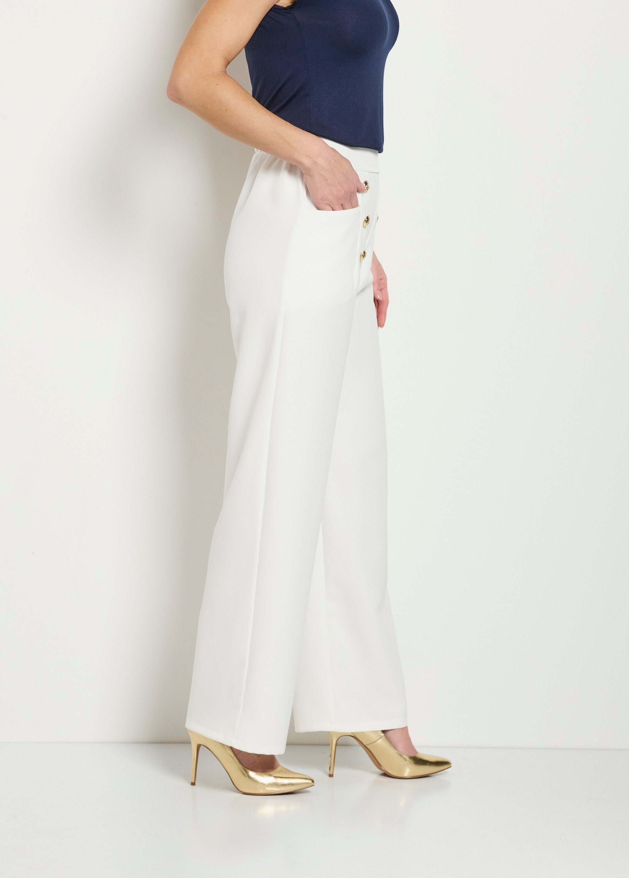 Broek_met_brugeffect_en_elastische_tailleband_achter_Blanc_DR1_slim