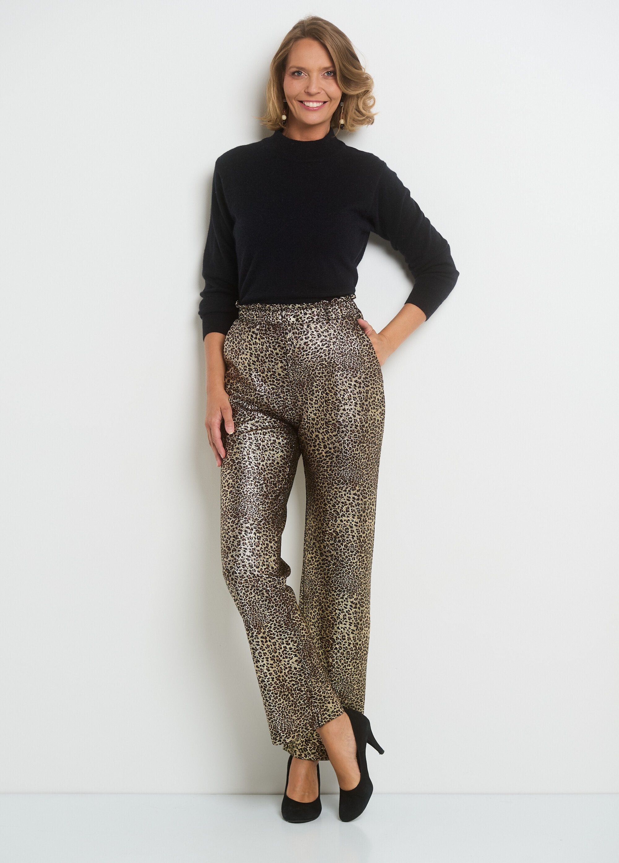 Gebreide_broek_met_metallic_print_Animalier_SF1_slim