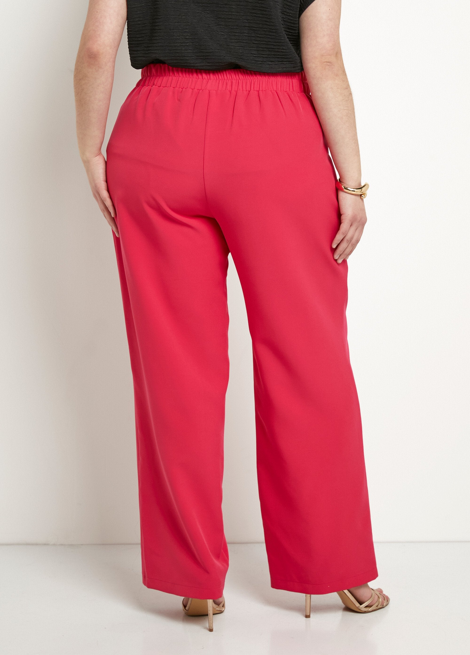 Effen_broek_met_wijde_pijpen_en_semi-elastische_tailleband_Fuchsia_DO1_curvy