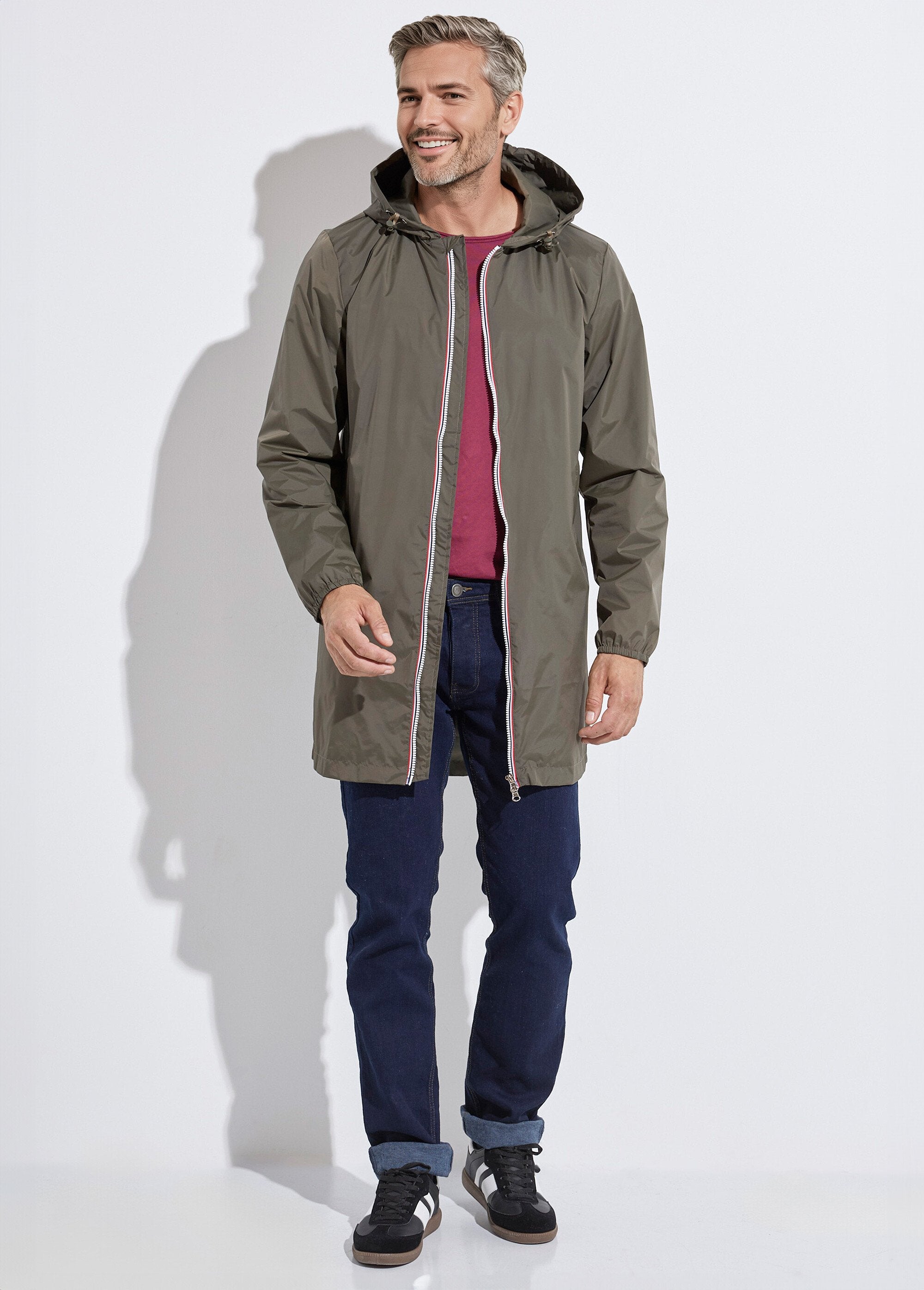 Trendy_lange_waterafstotende_parka_Kaki_SF1_slim