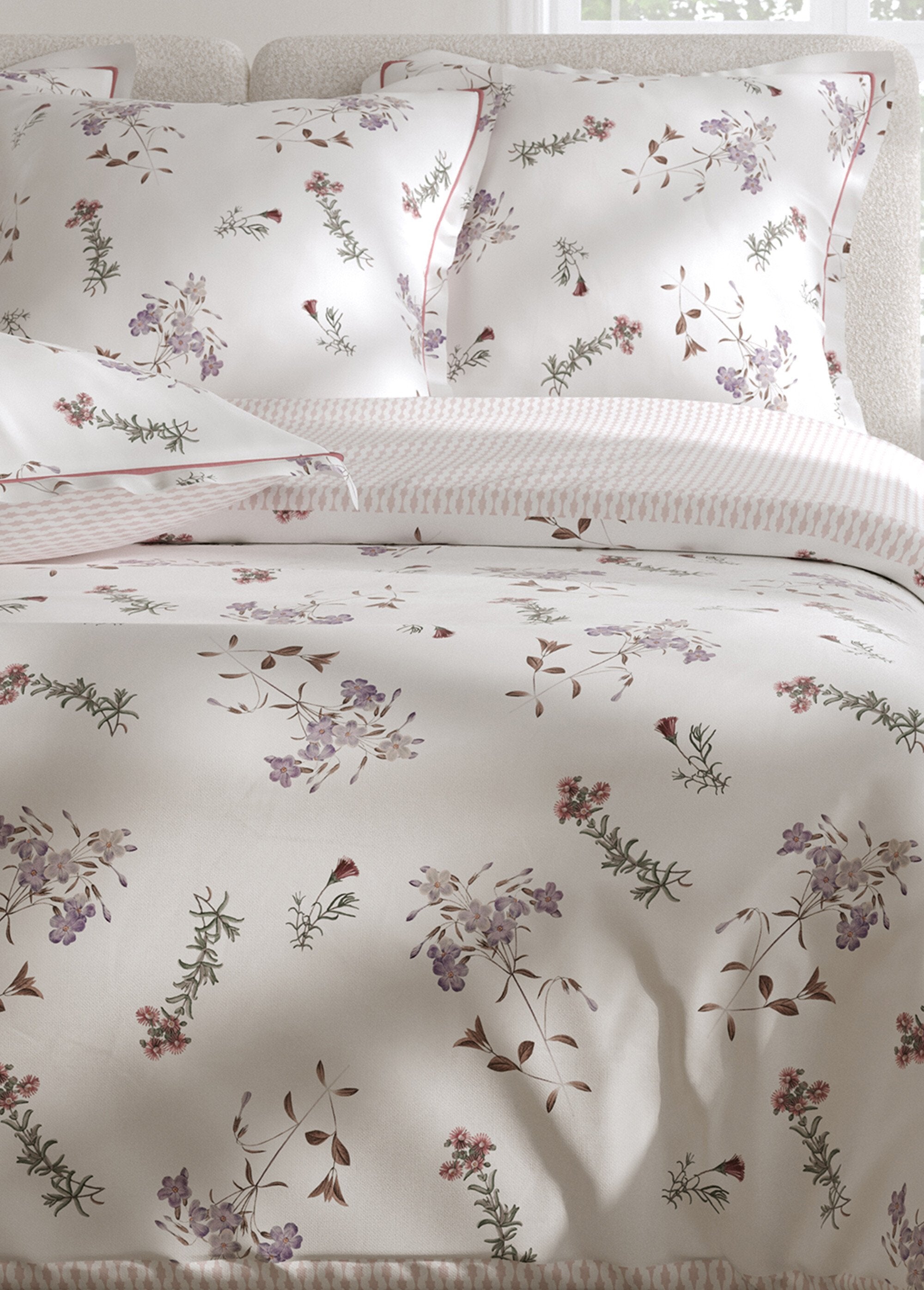 3-delige_perkal_bedset_met_dekbedovertrek,_violet_Imprime_blanc_DE3_slim
